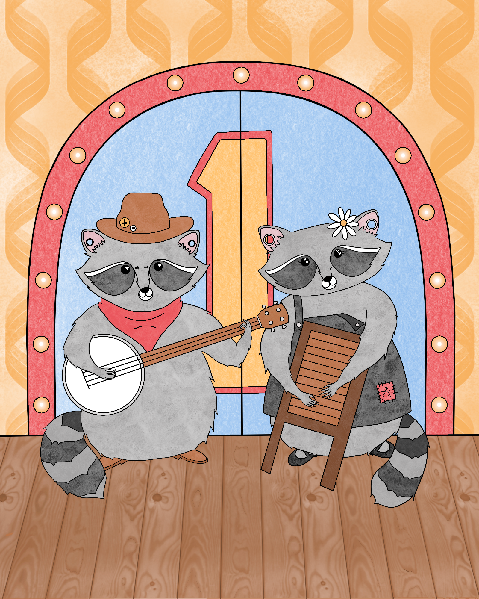 In Spite of Ourselves / Digital Illustration / Procreate