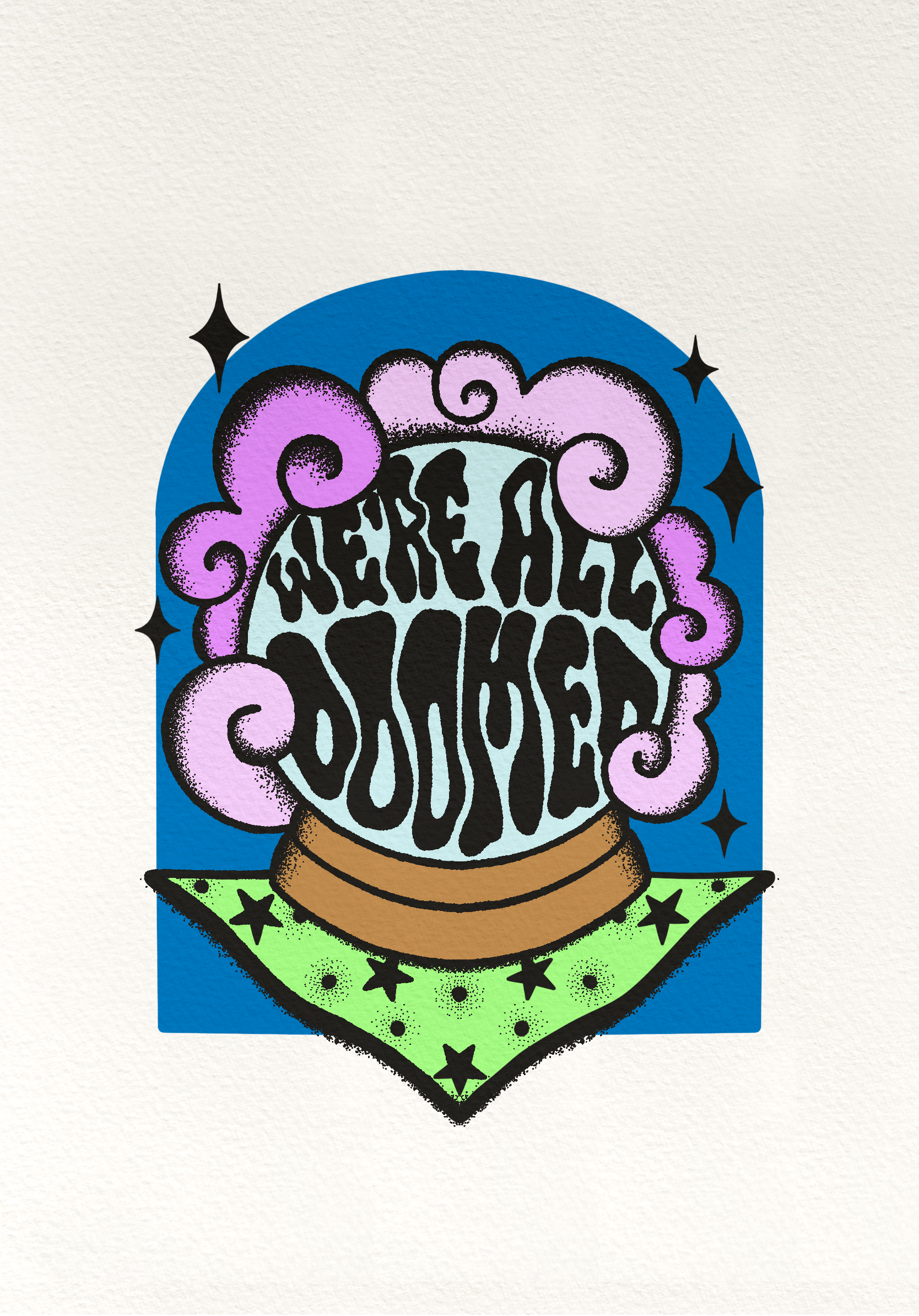 Crystal Ball / Digital Illustration / Procreate