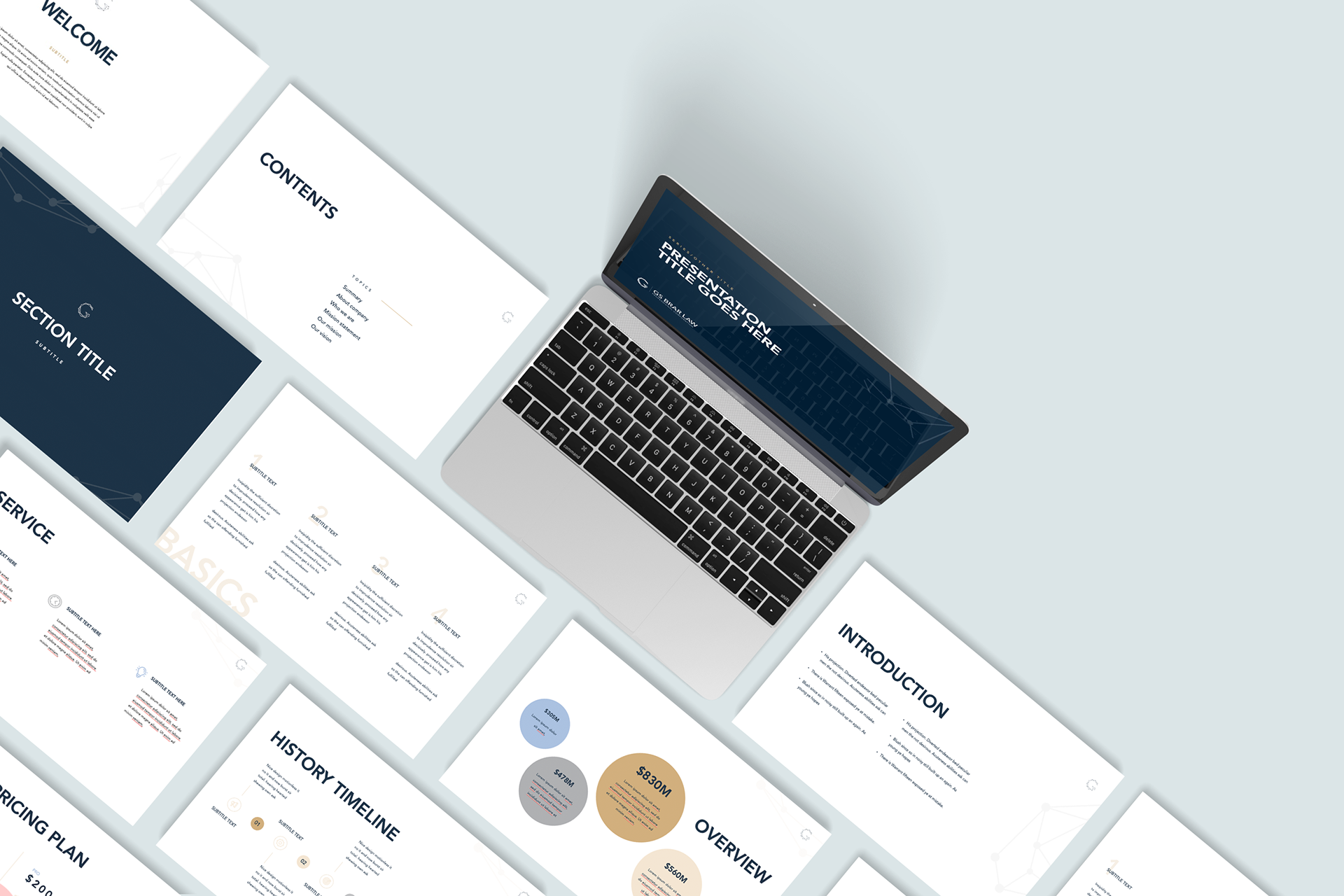Branded Presentation Deck - GS Brar Law