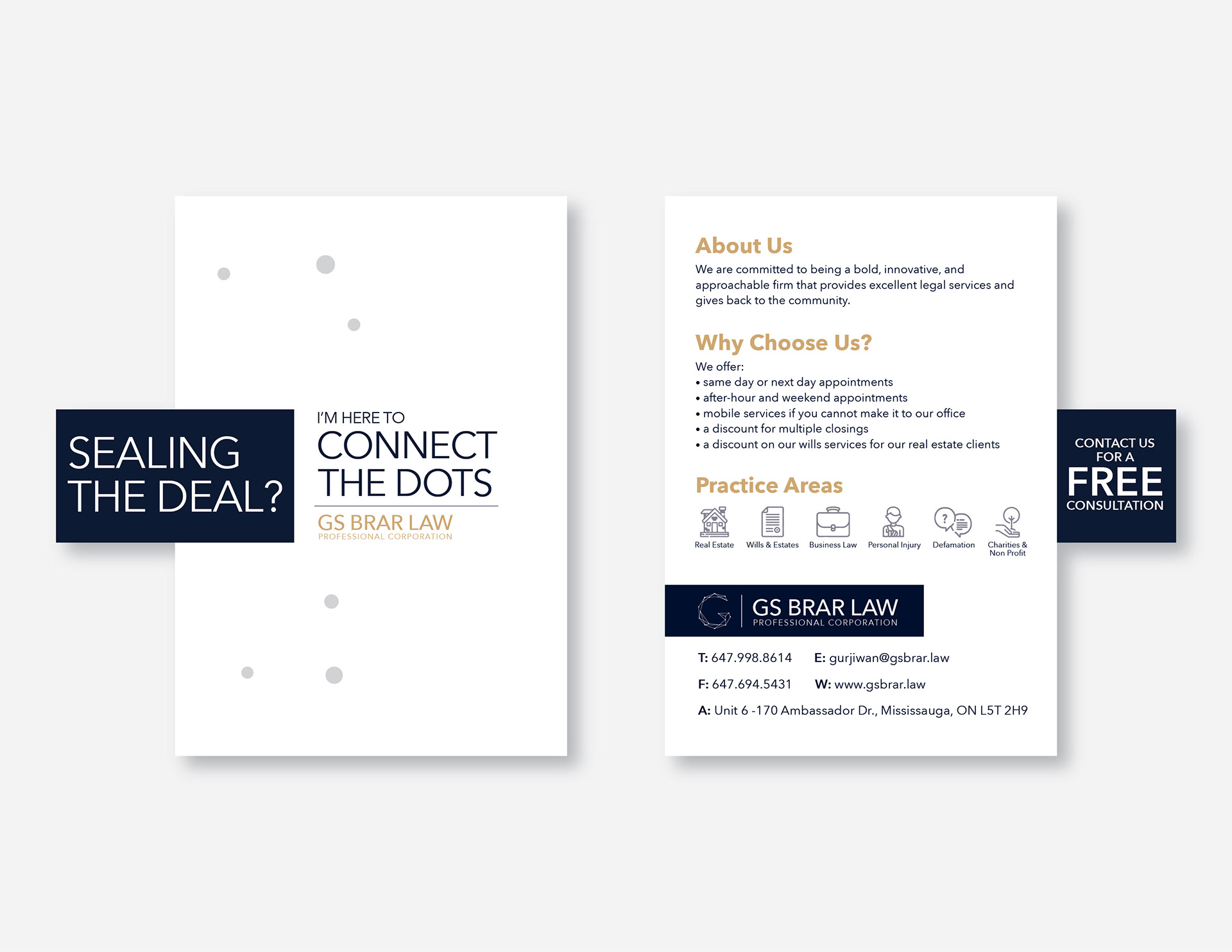 Front - GS Brar Law (Real Estate Flyer)