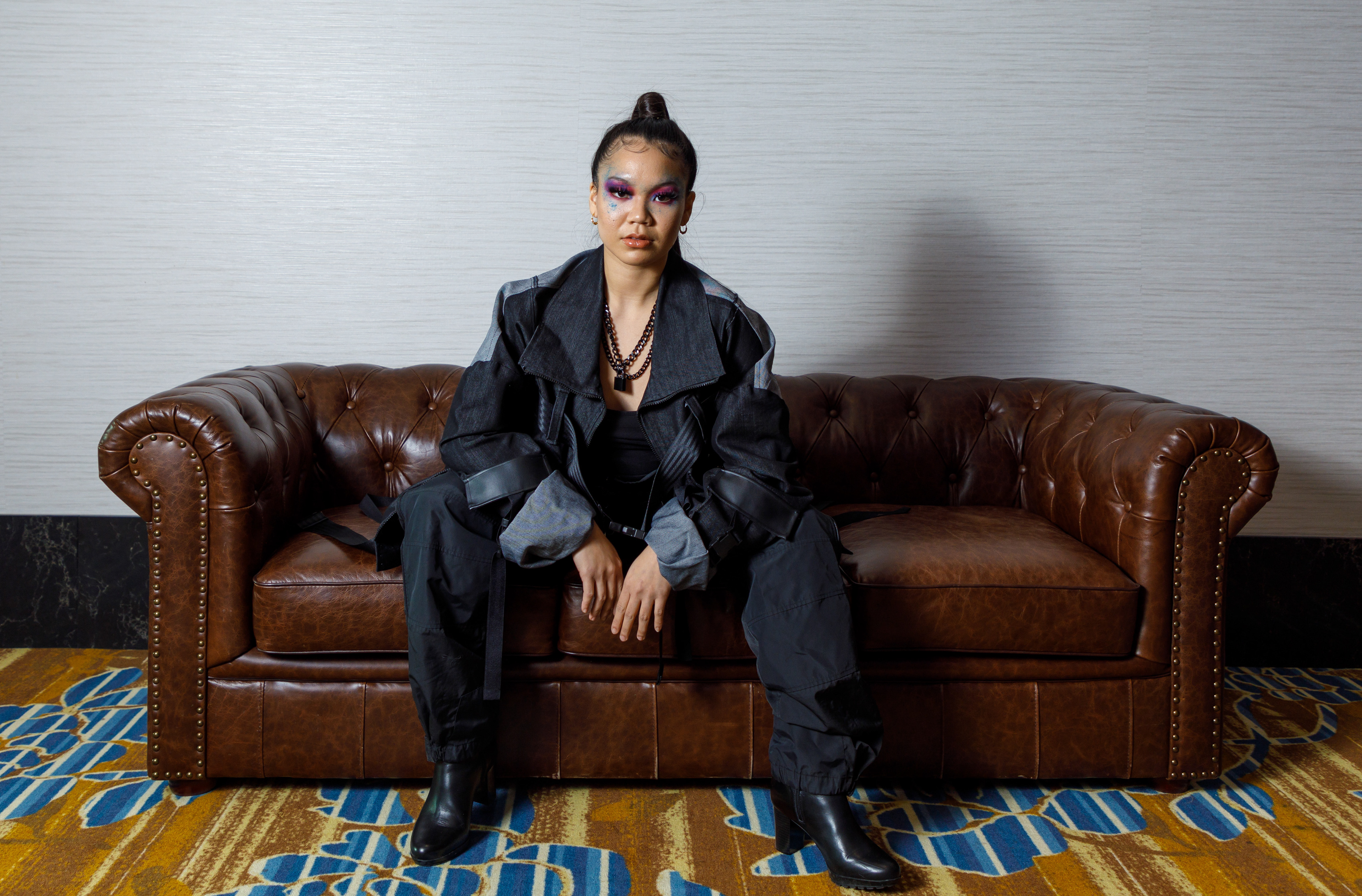 Sanchez performed with dance at 5th IFAW as a model with enjoy intense hip-hop dance.