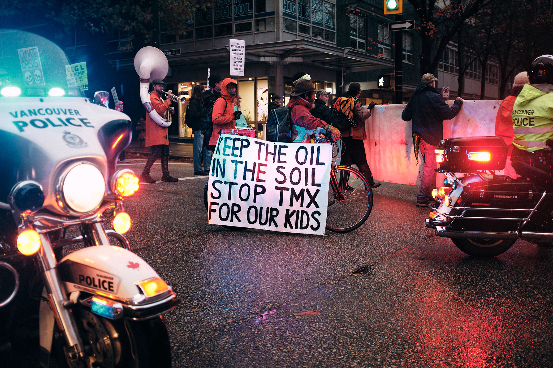 Extinction Rebellion Climate Protests — Vancouver, October 2021