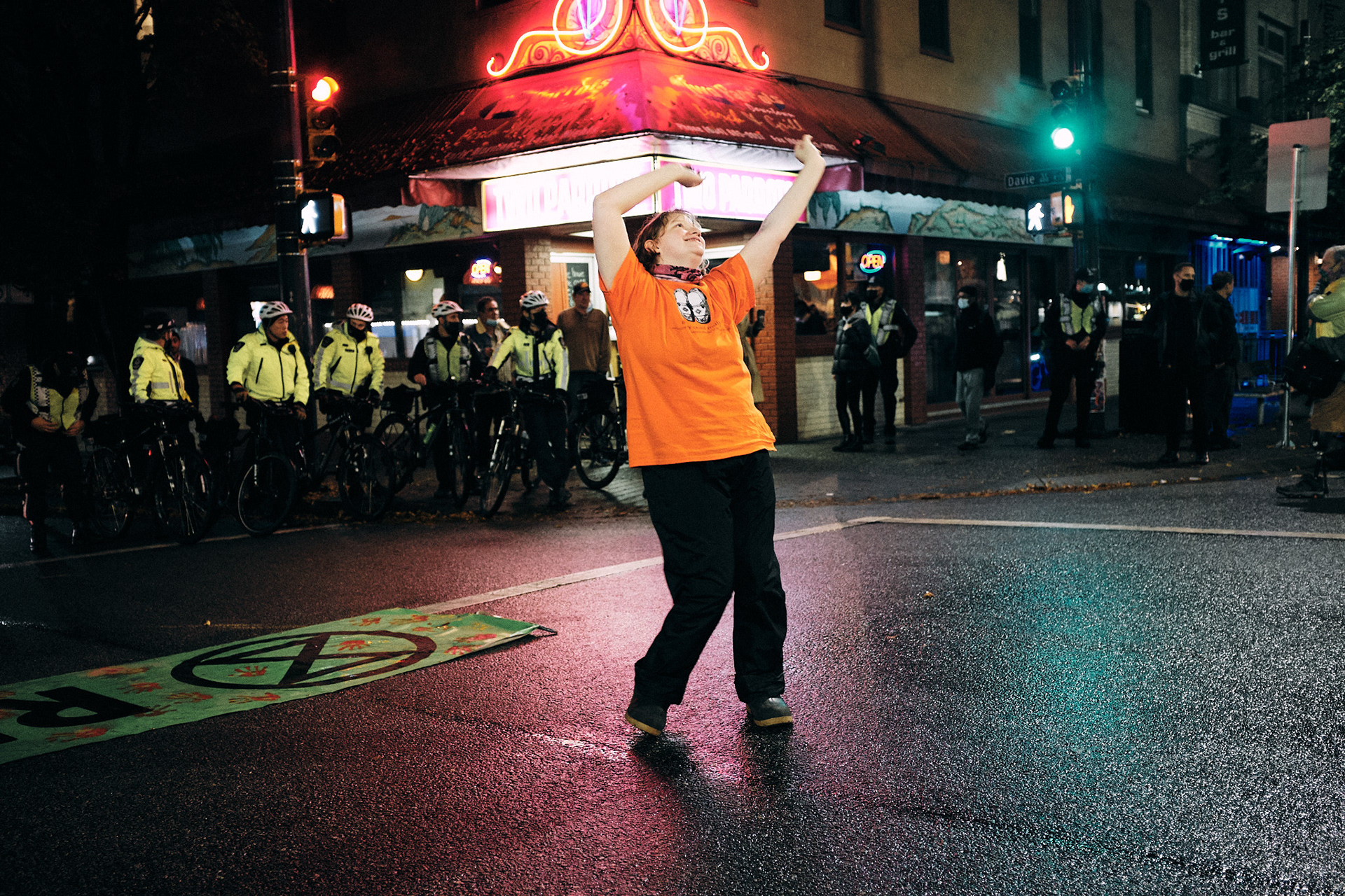 Extinction Rebellion Climate Protests — Vancouver, October 2021