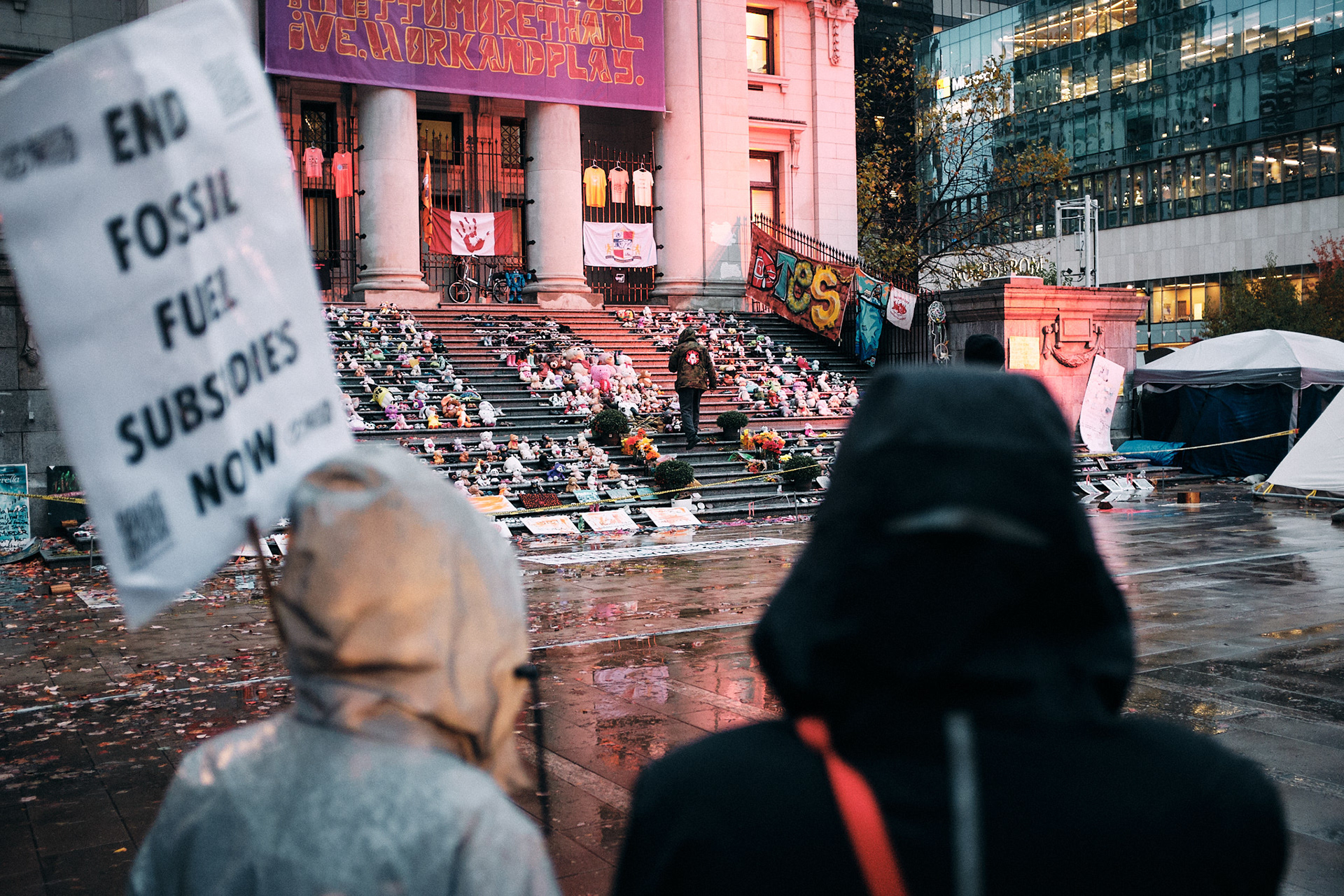 Extinction Rebellion Climate Protests — Vancouver, October 2021