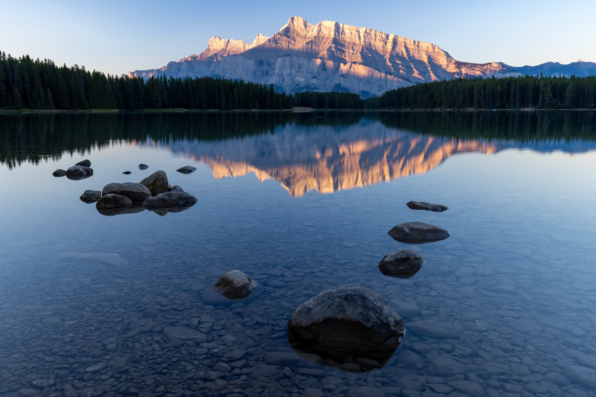 Two Jack Lake Morning