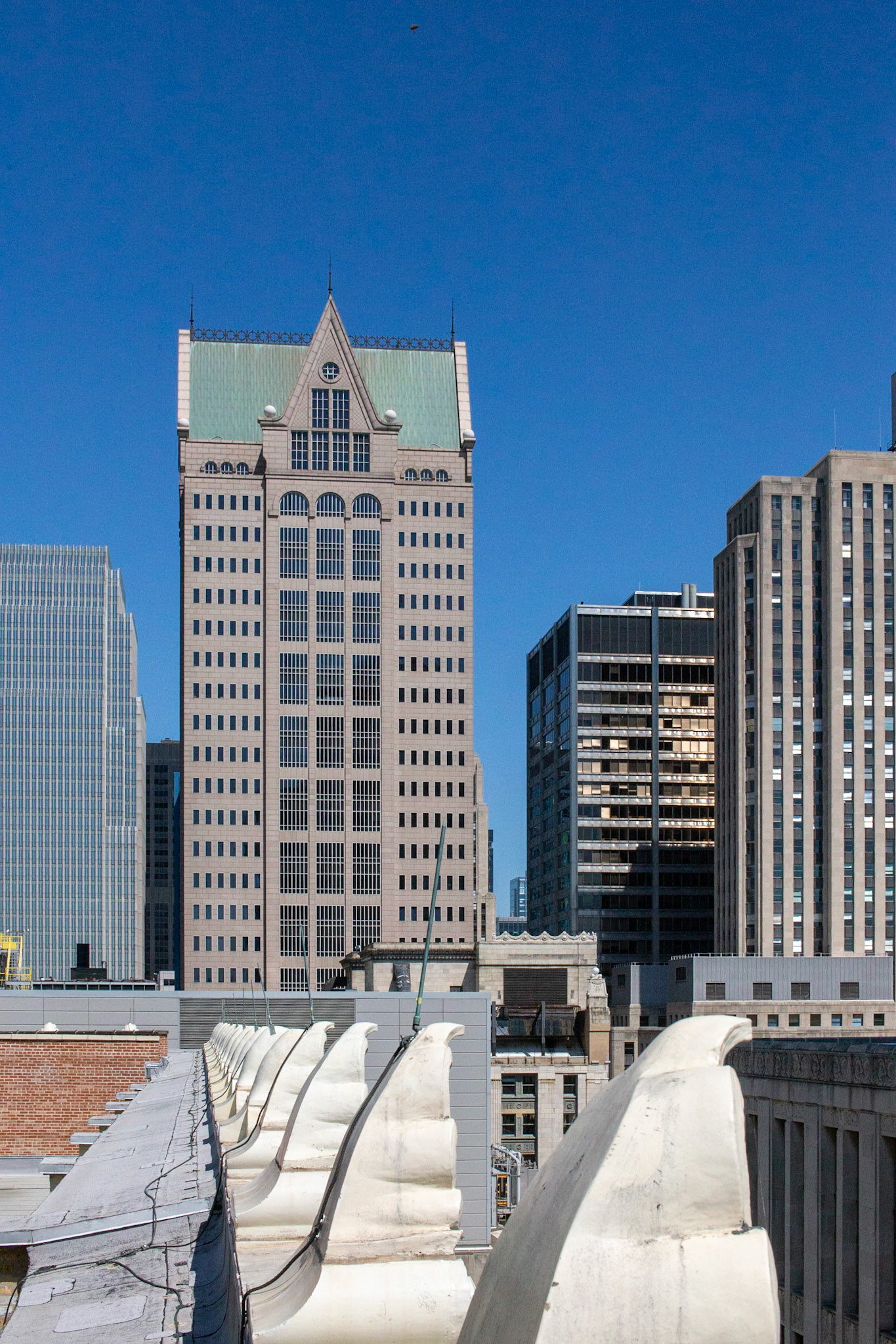 From a Roof