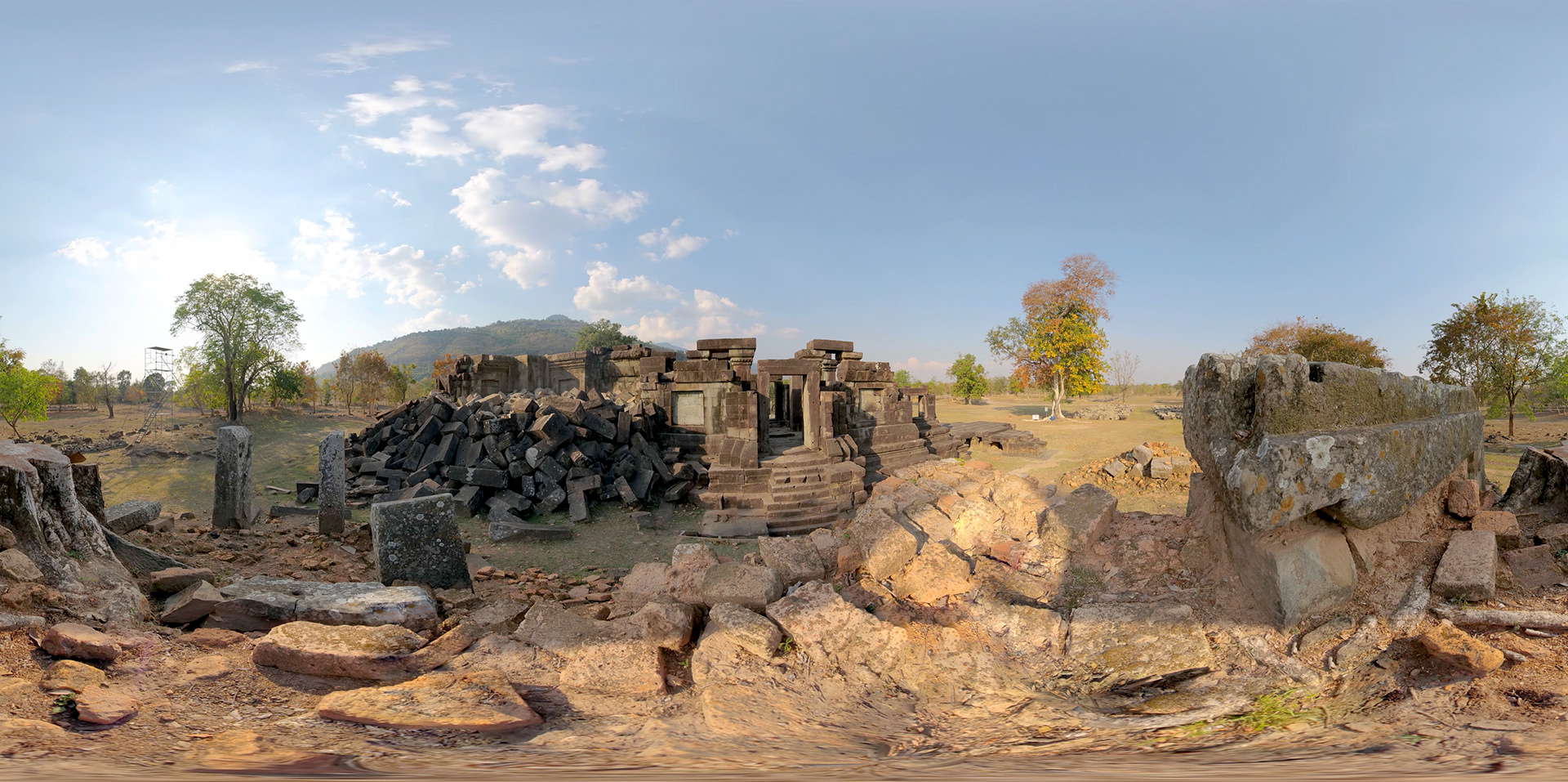 Hong Nang Sida temple, Laos, 2023, Feb