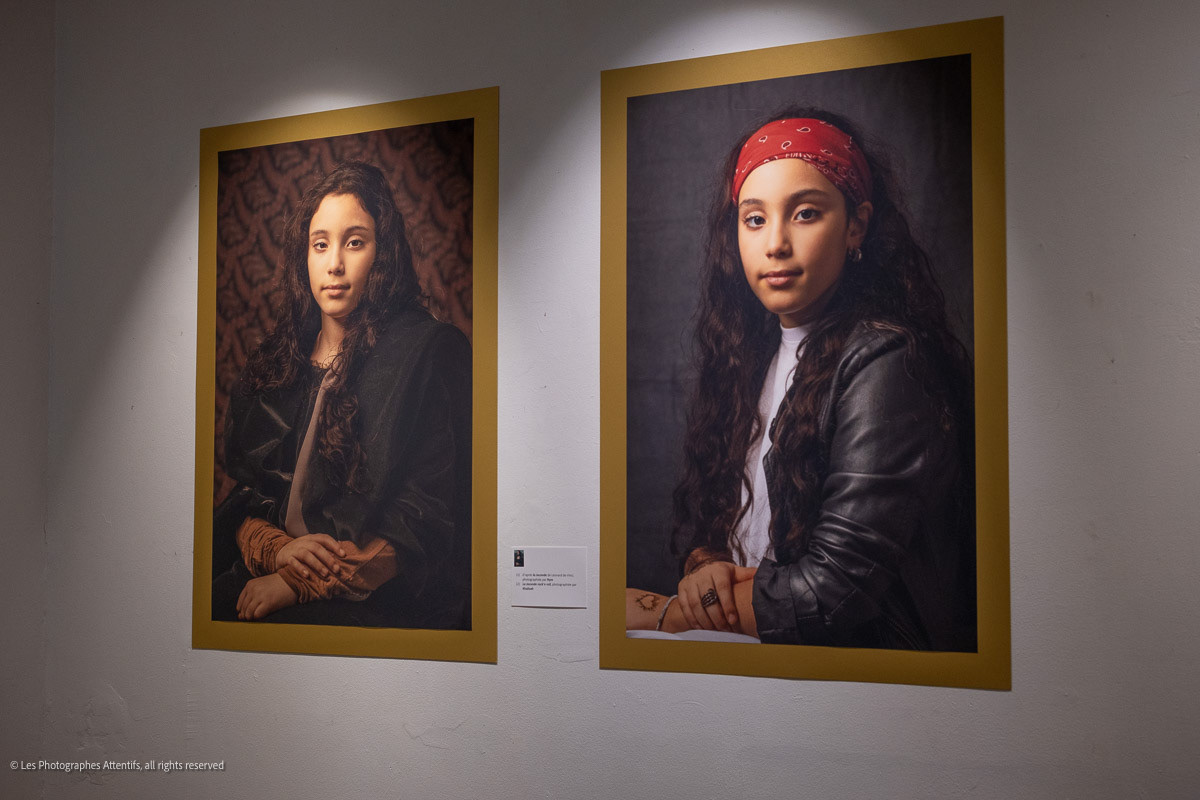 (1) D’après la Joconde L.de Vinci, (2) La Joconde rock’n roll