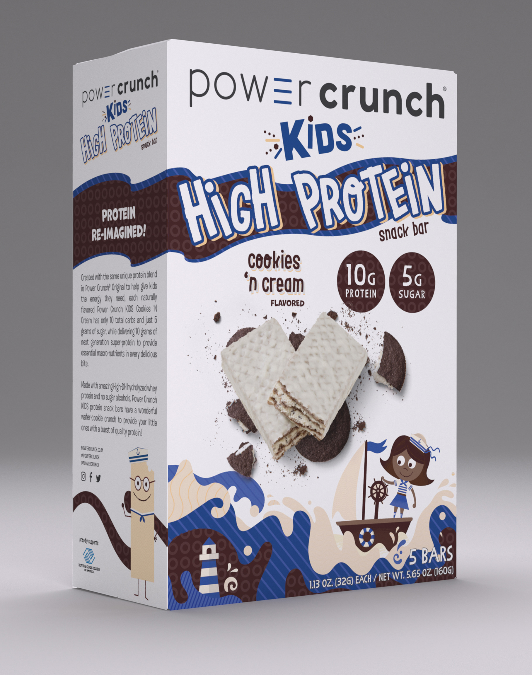 Packaging Design for new Cookies and Cream Kids Flavor