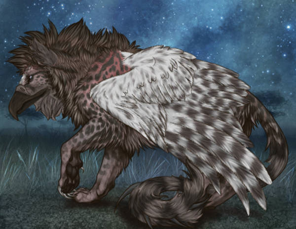 Lioden Decor Style Match (Gryphon Wings, Ears, Beak. Tail Spikes & Feathering)