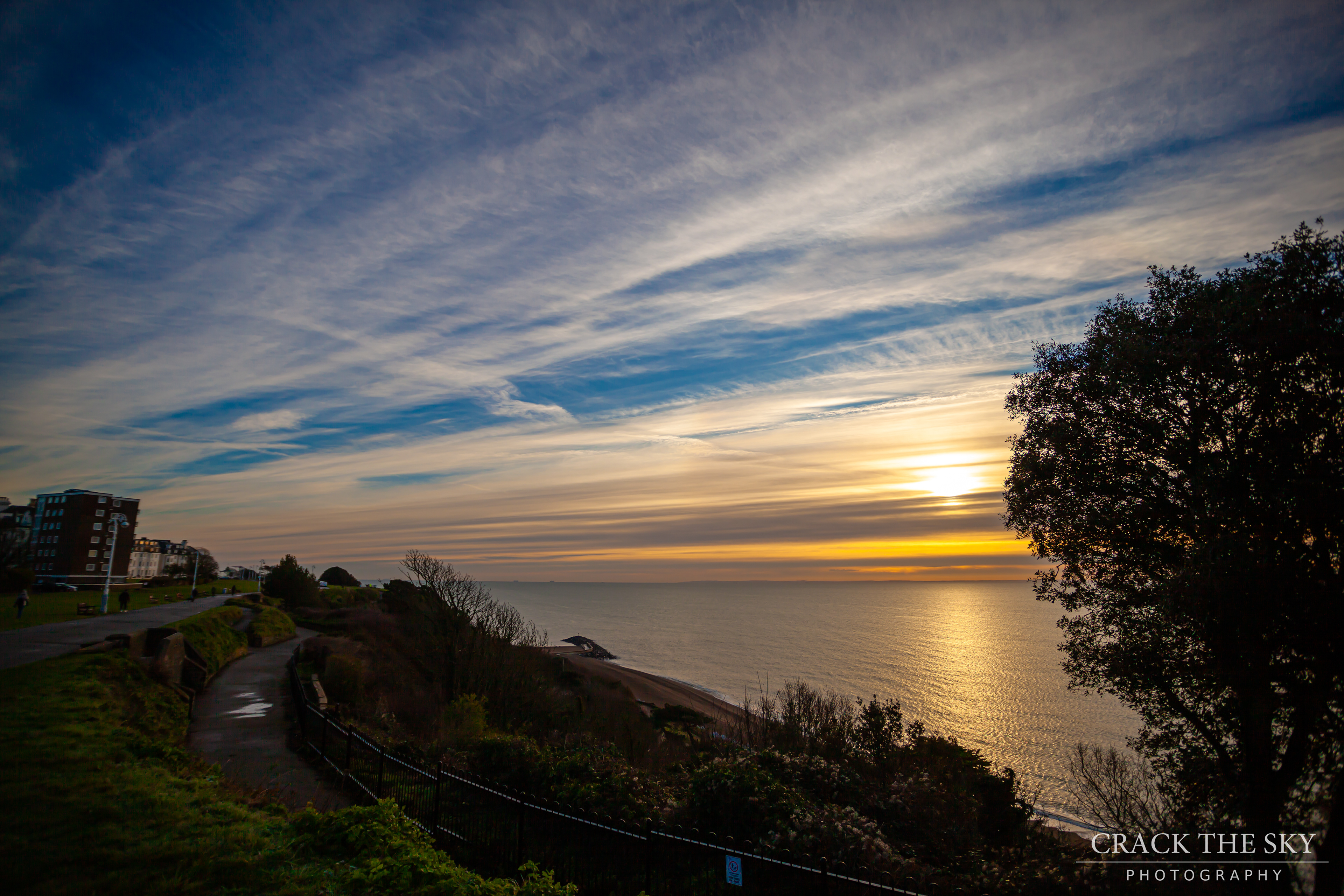 Cloudscape on the Leas, Folkestone, England