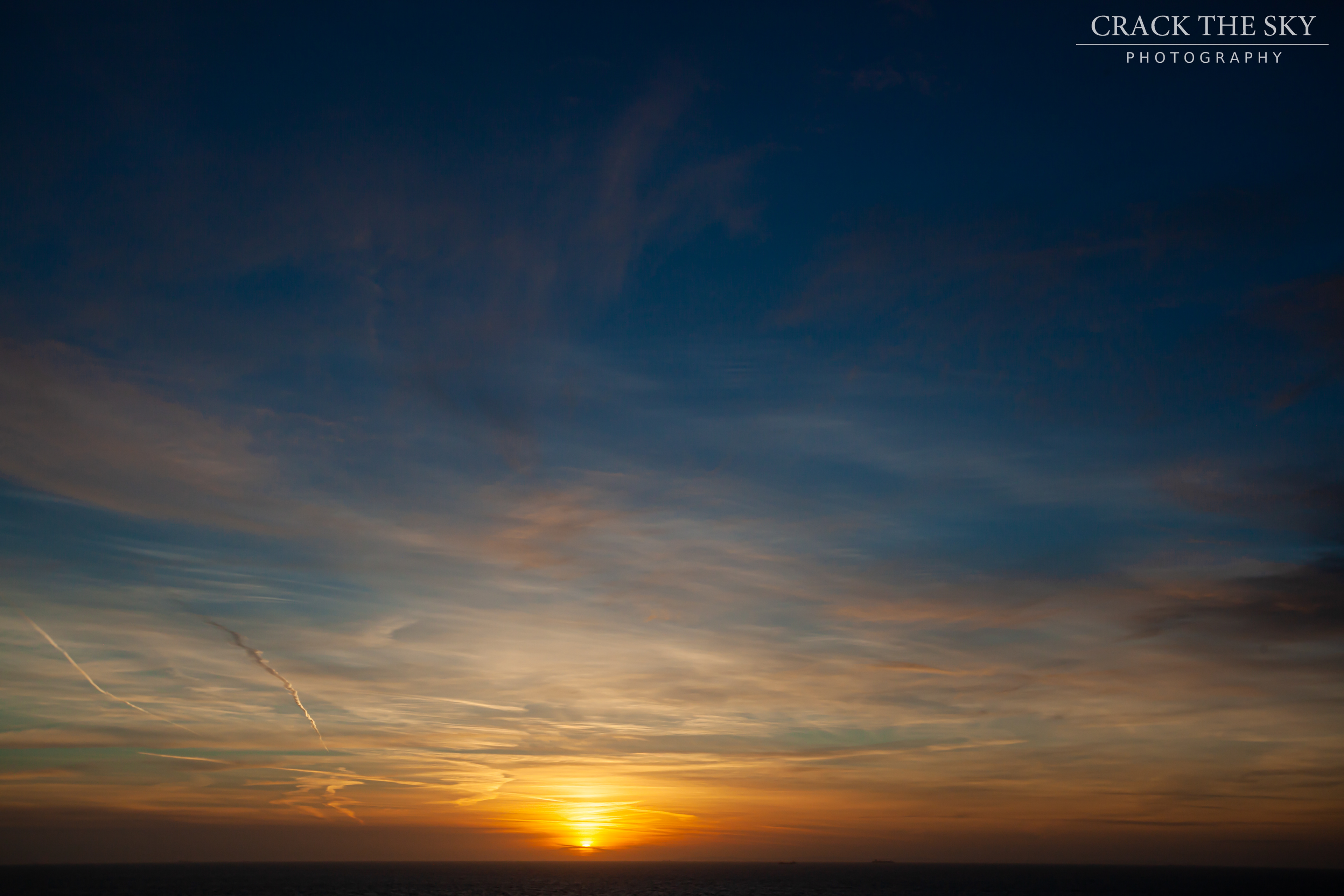 The English Channel from the Leas, Folkestone, England