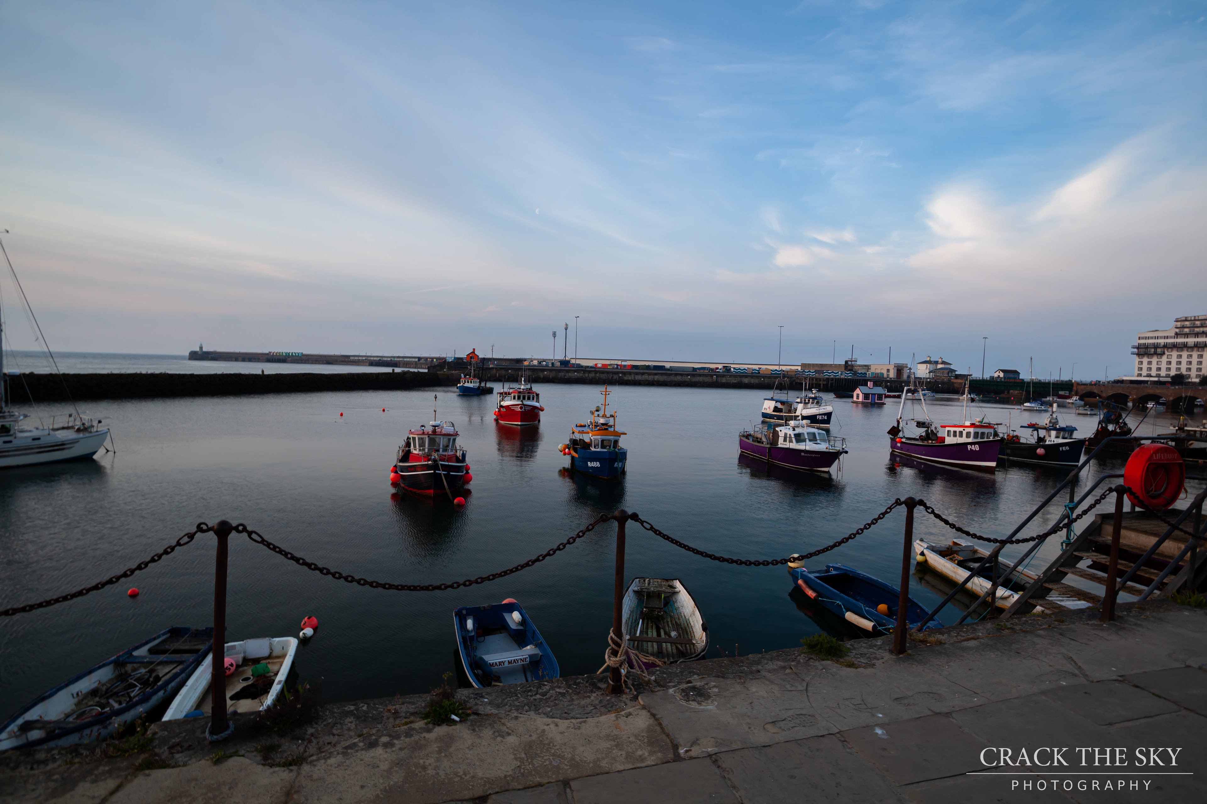 The harbour, Folkestone England