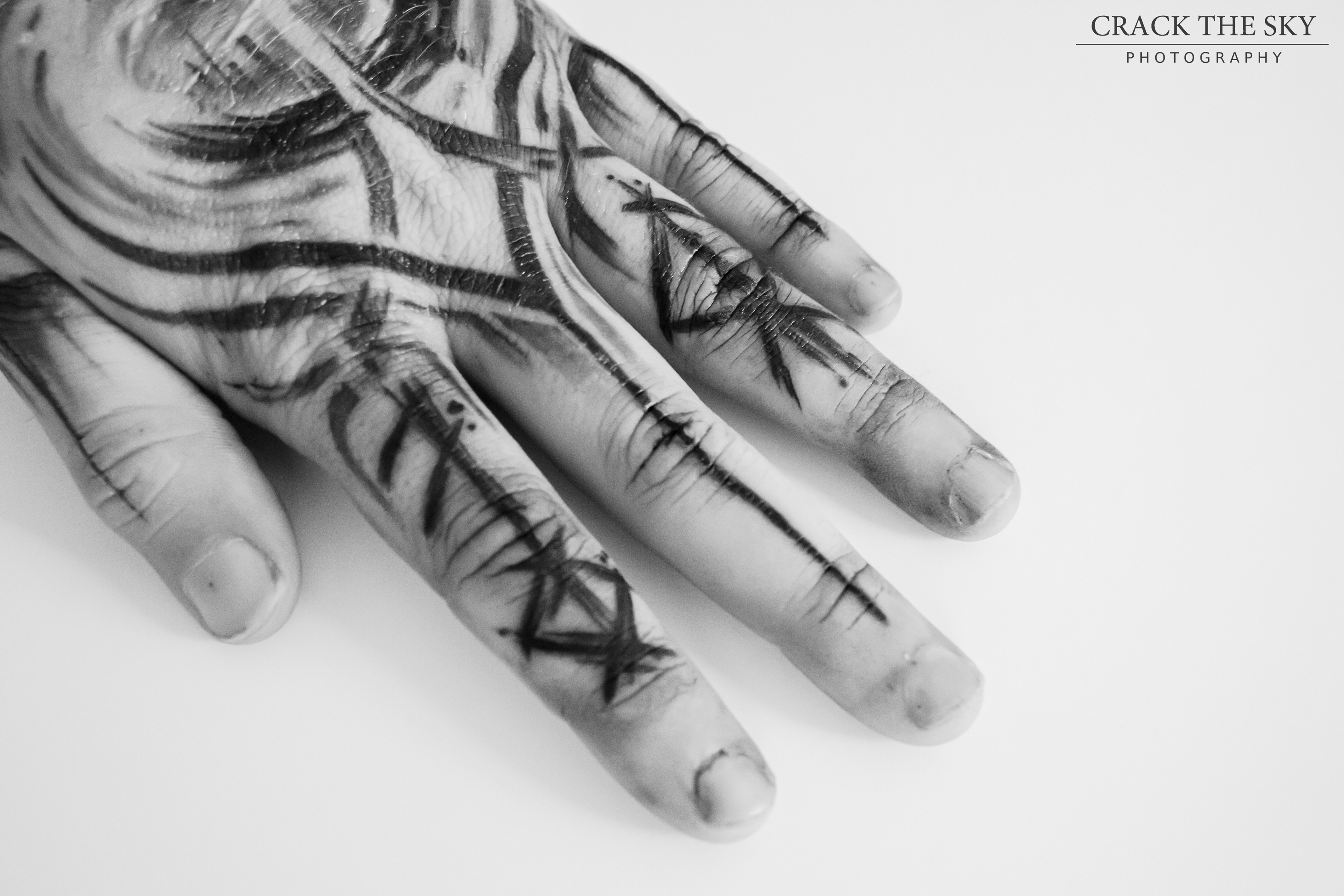 Hand and finger tattoos