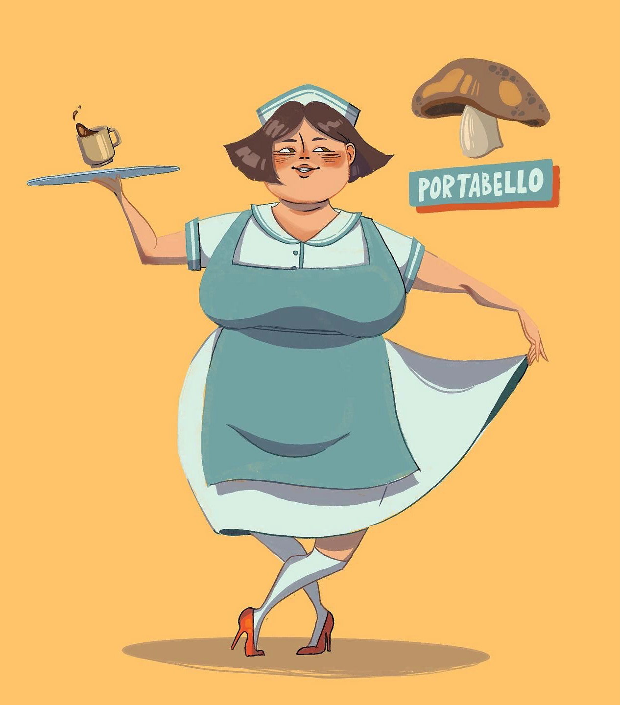 Mushroom OC series: Portabello