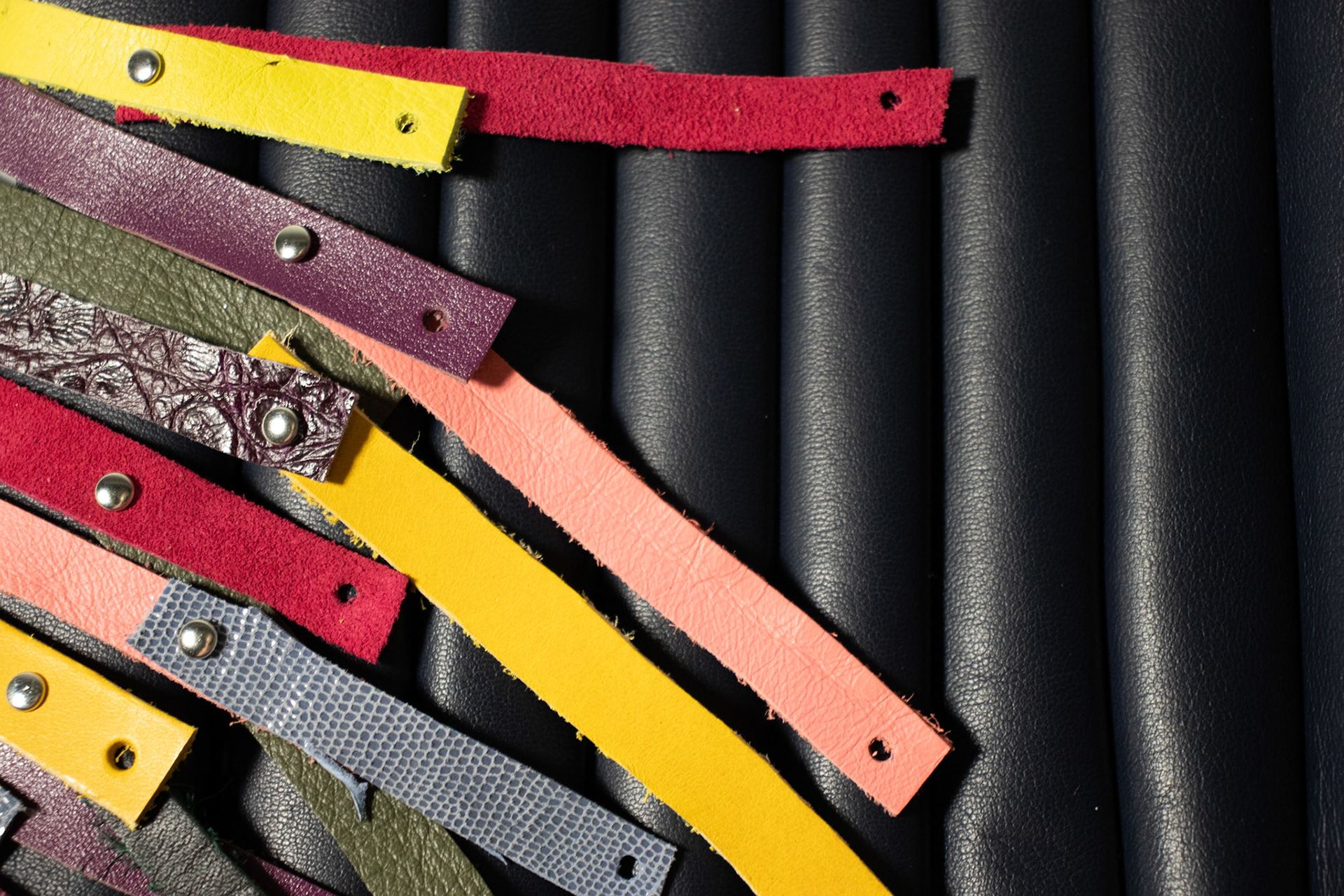 Leather samples Year 1 - Project 2