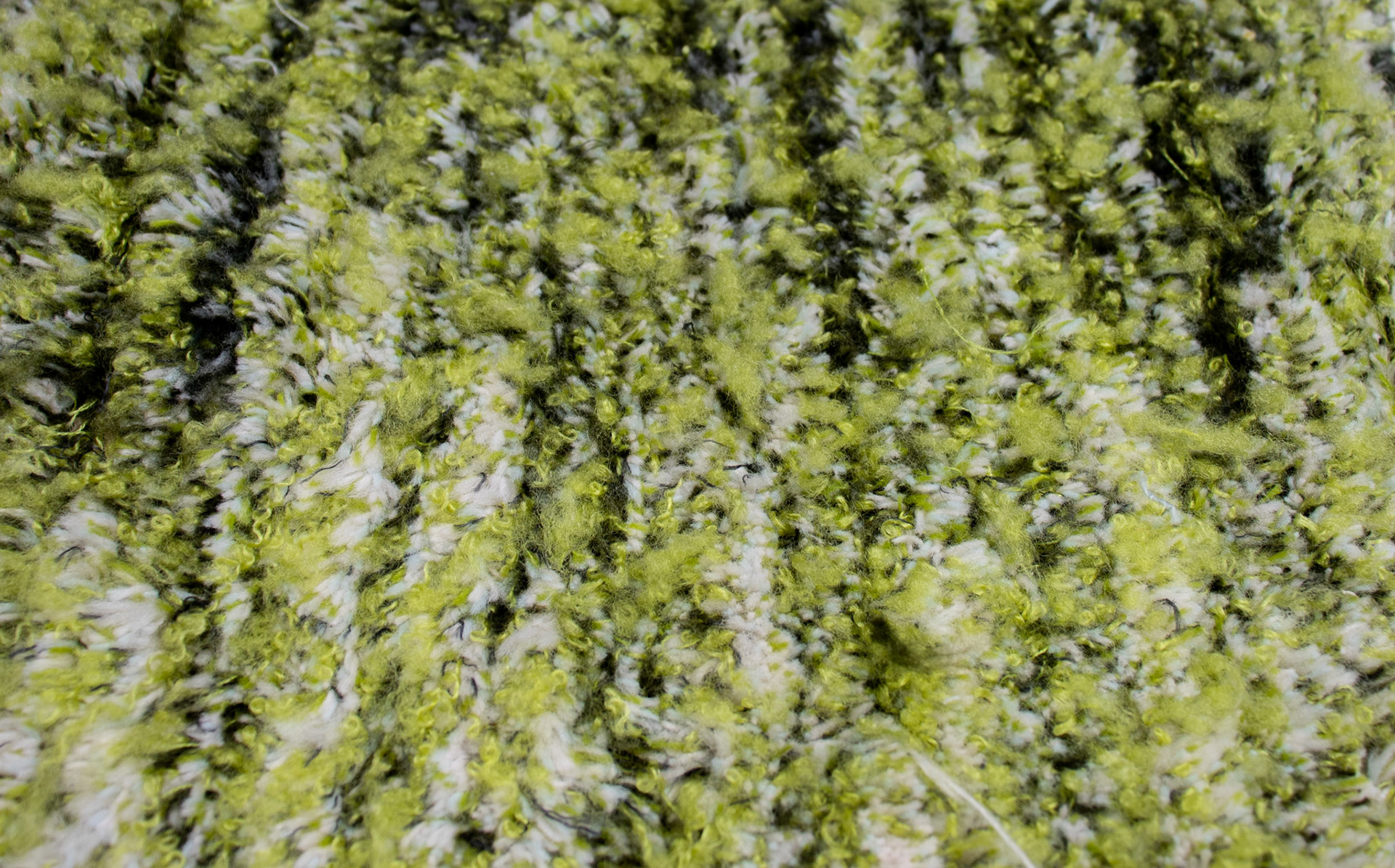 Tufted embroidered sample for ROMO- Black edition.