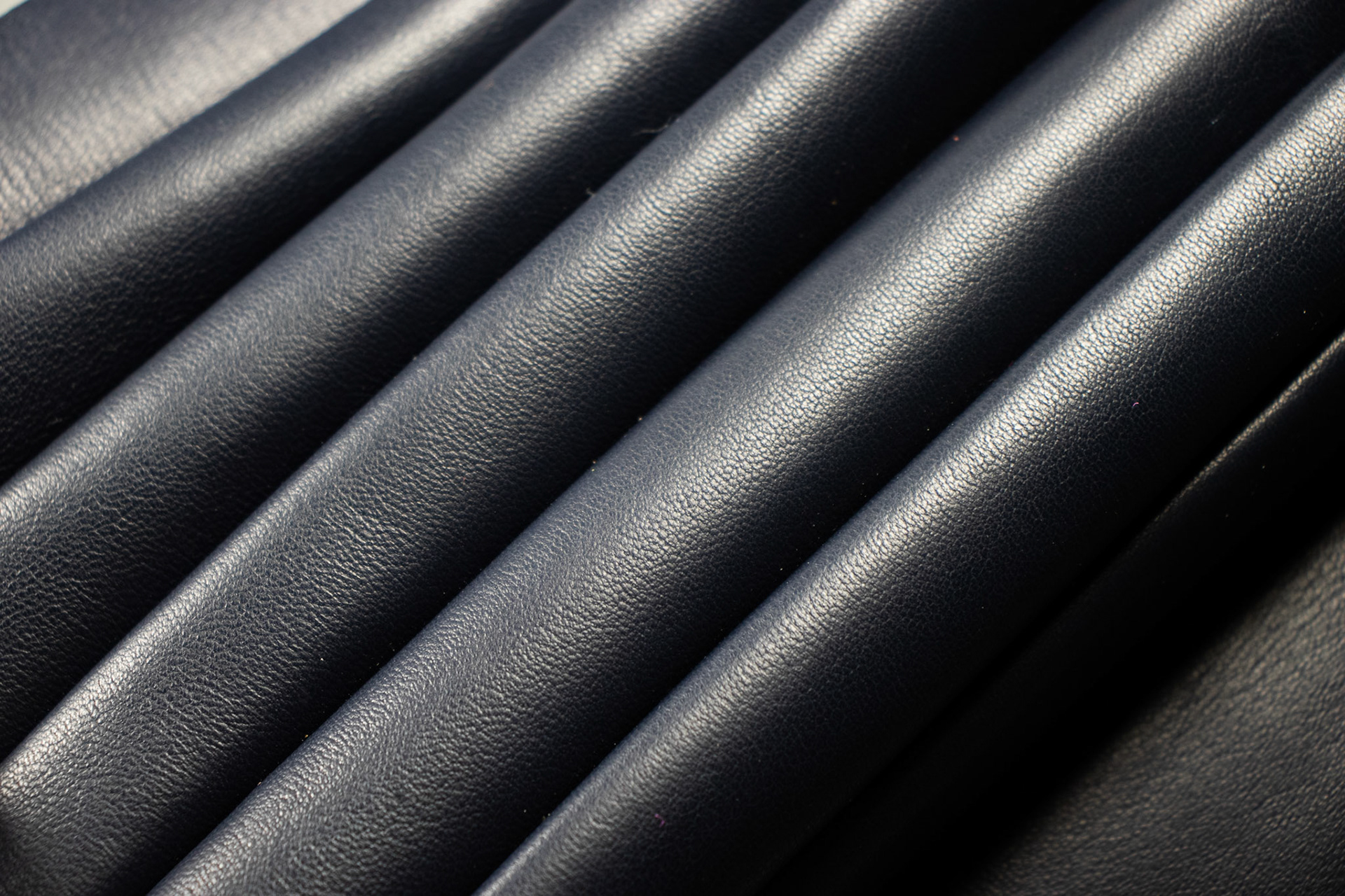 Pleated Leather sample Year 1 - Project 2