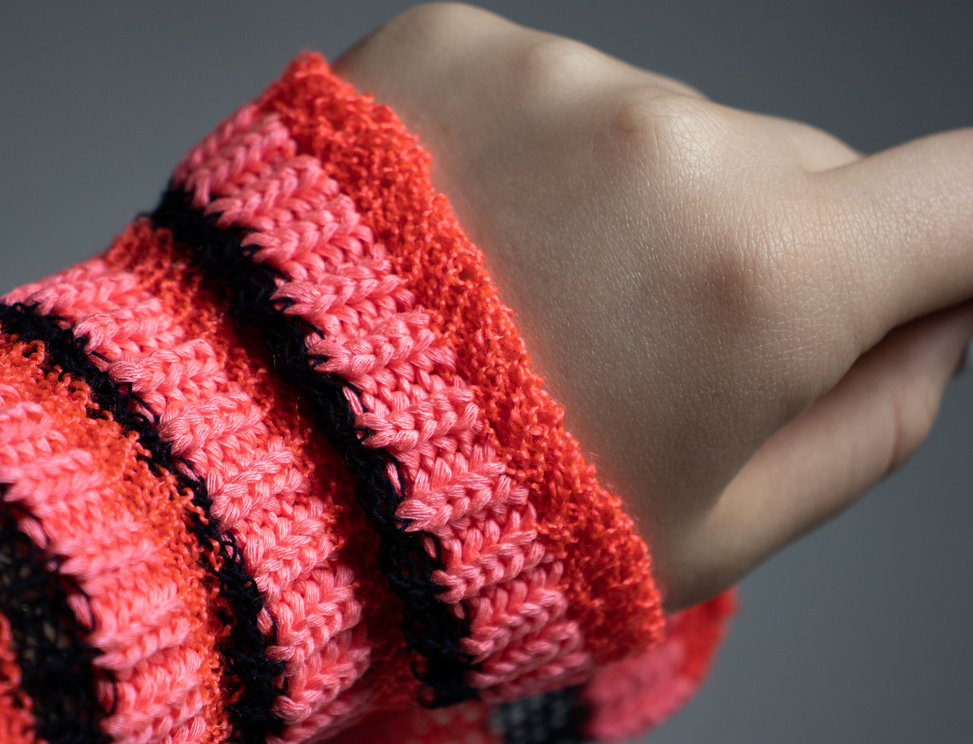 Knit sample Year 1 - Project 1