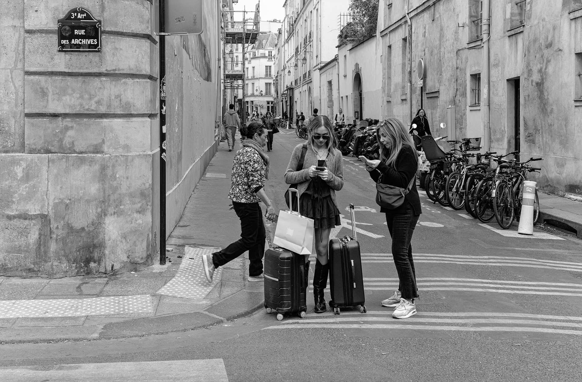 Touristes perdues