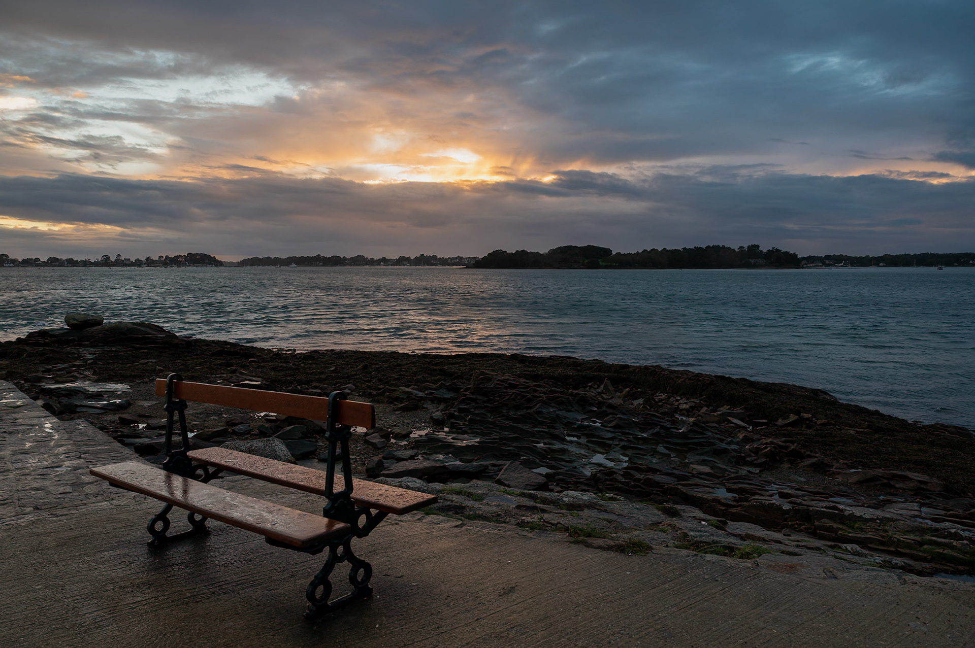 Coucher de soleil breton