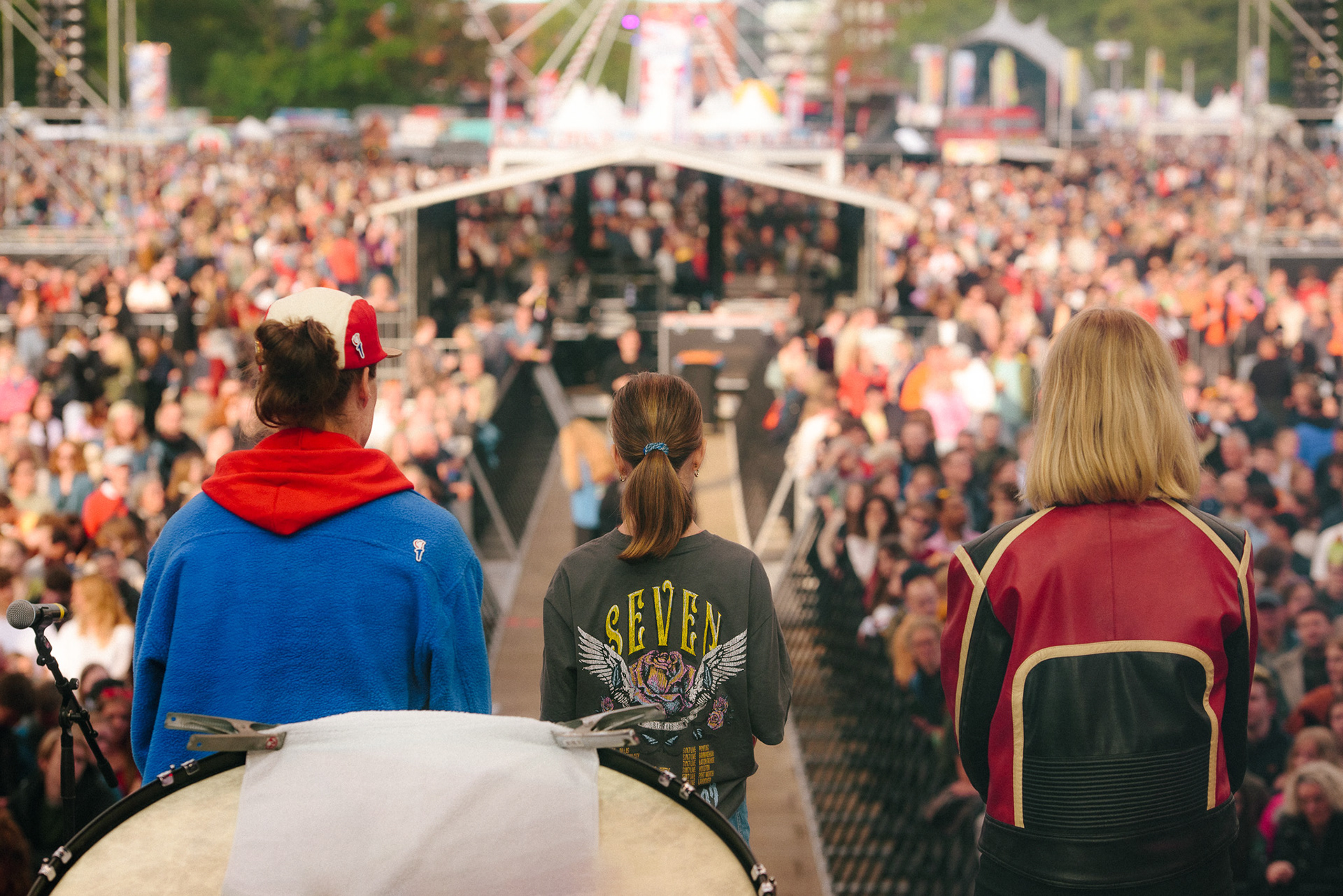 Vrijheidsspreker tijdens Bevrijdingsfestival Groningen 2024