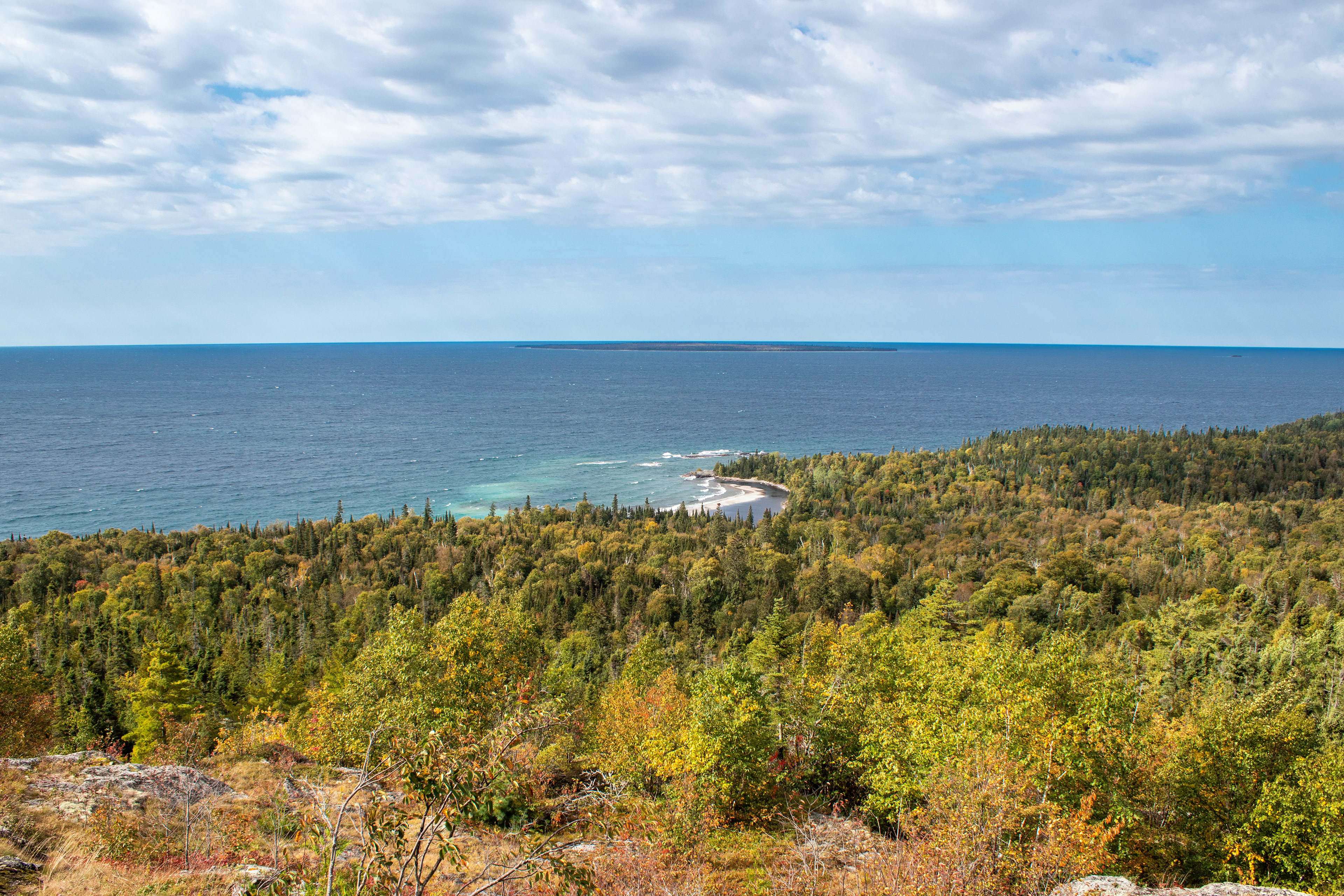 Lake Superior view from Orphan Lake