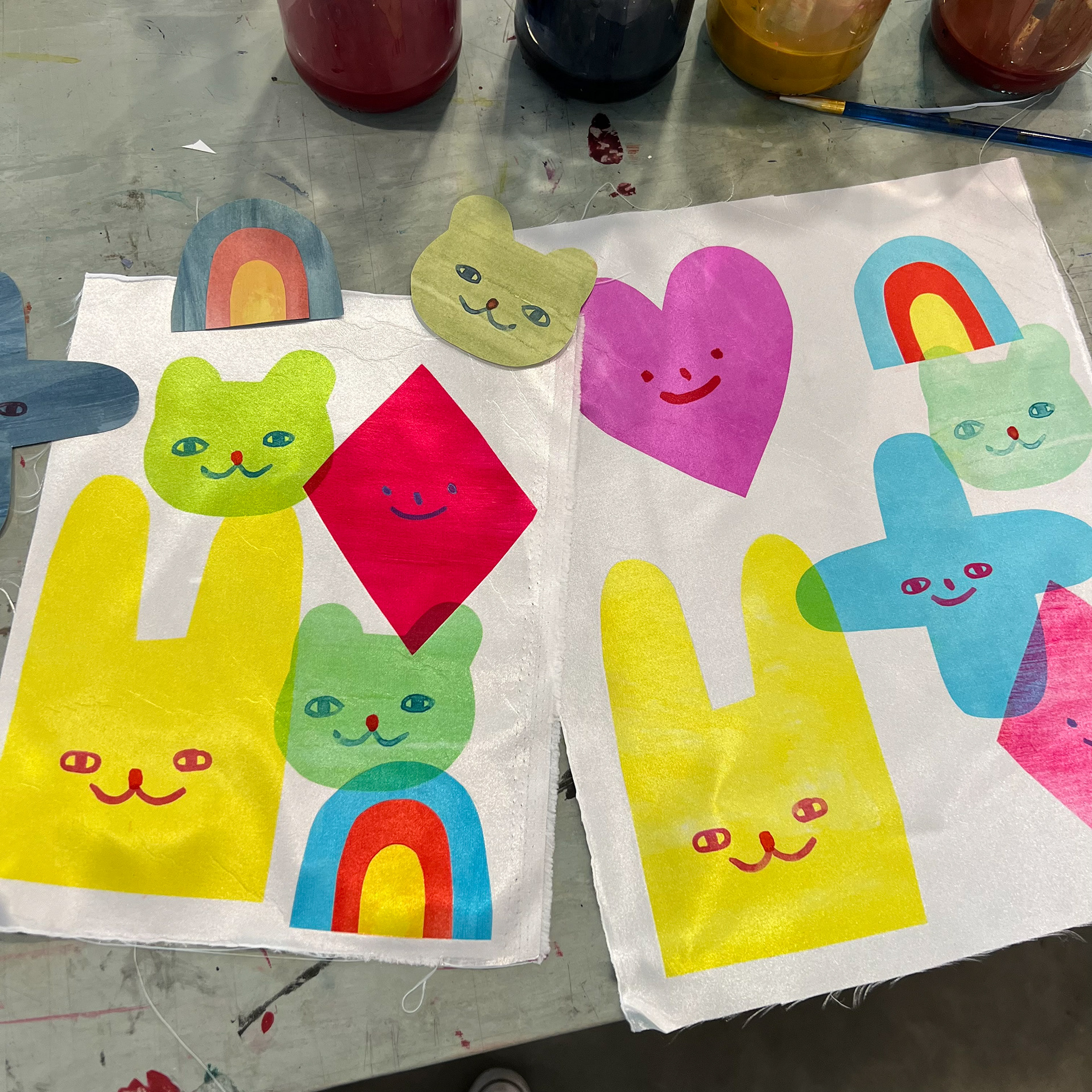 Heat transfer printing 