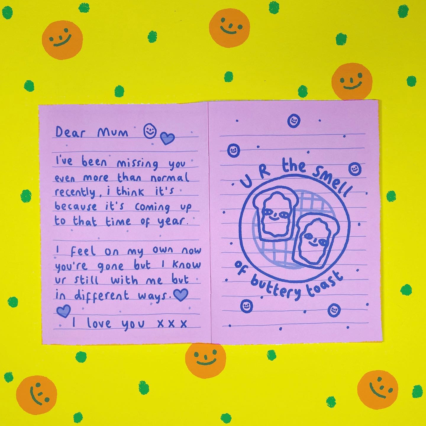 A short comic about missing my amazing Mum