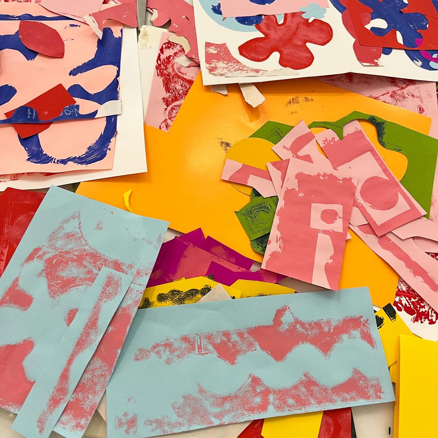 Print workshop at Tate St Ives