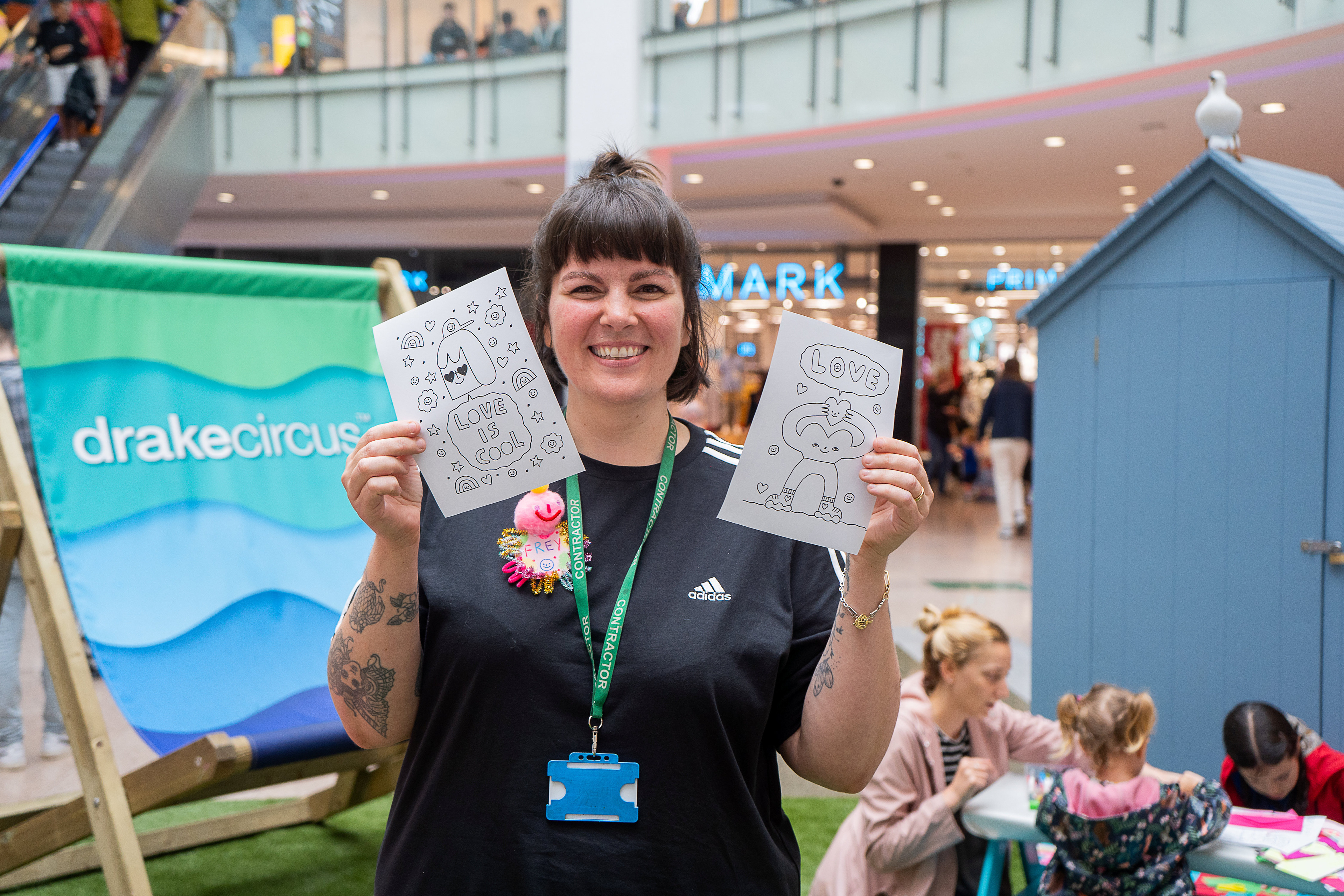 Pride workshop at Drake Circus