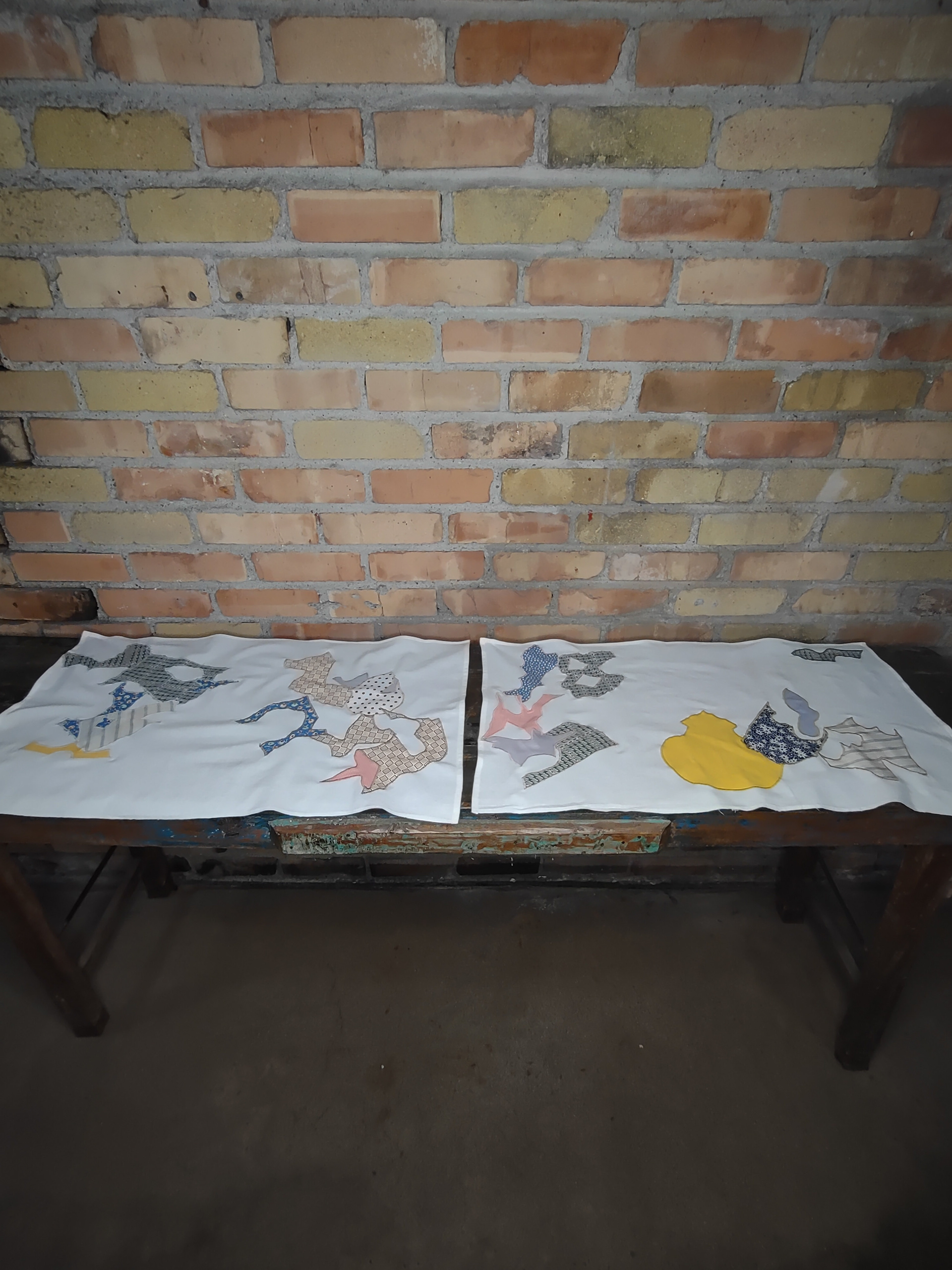Vintage Flour Sack Tea Towels, 28" x 16 1/2",    $38 per