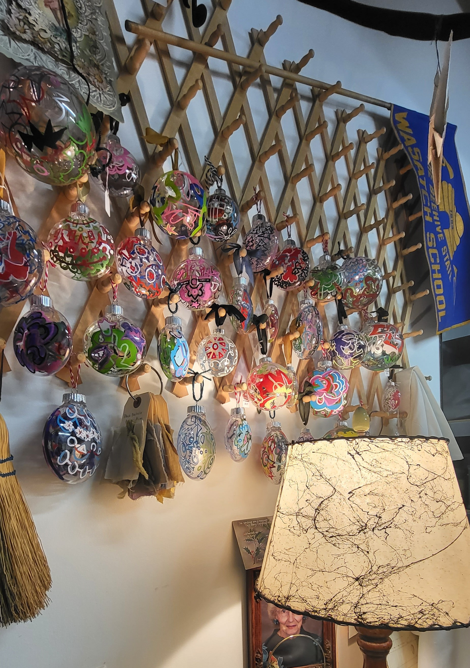 Grouping of Signature Style Ornaments