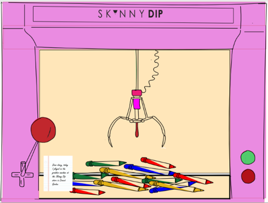 Store window mock up