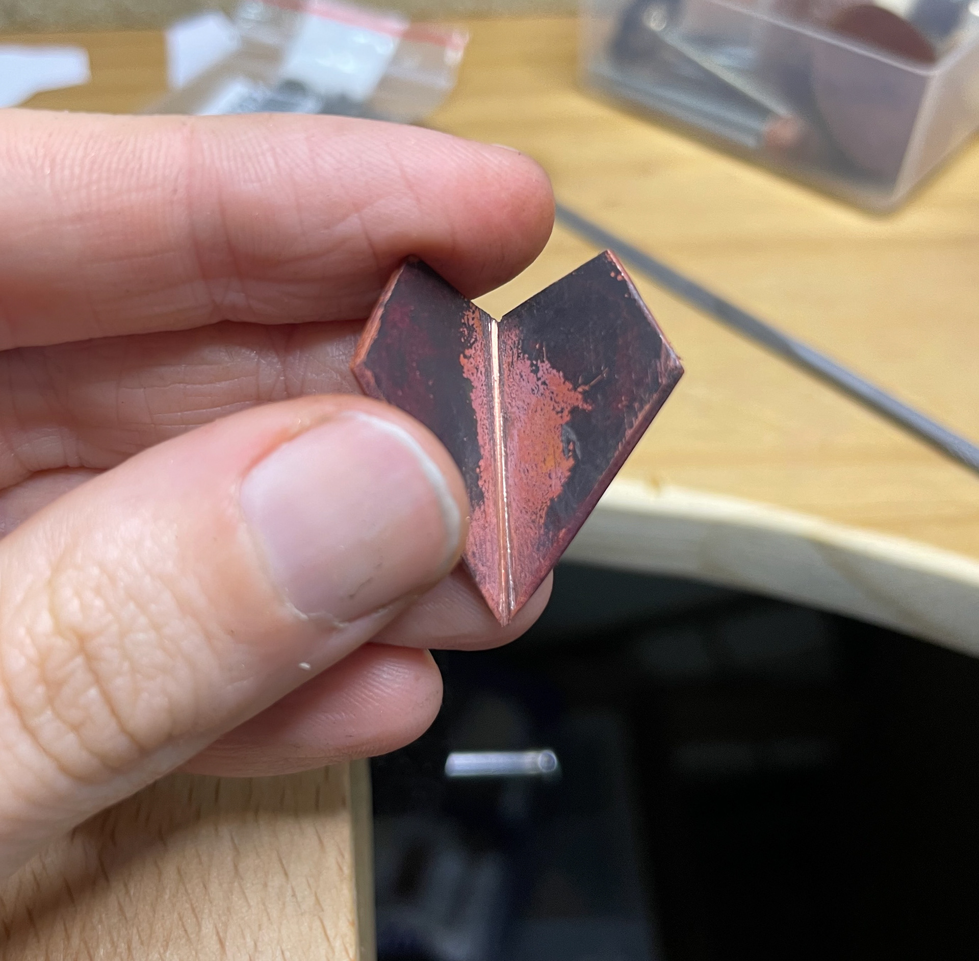 soldered