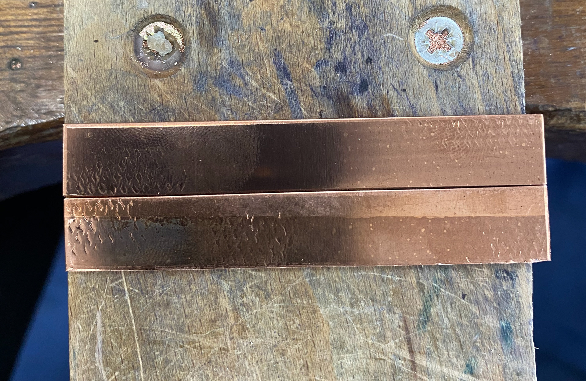 Sheet metal ready for hinges
