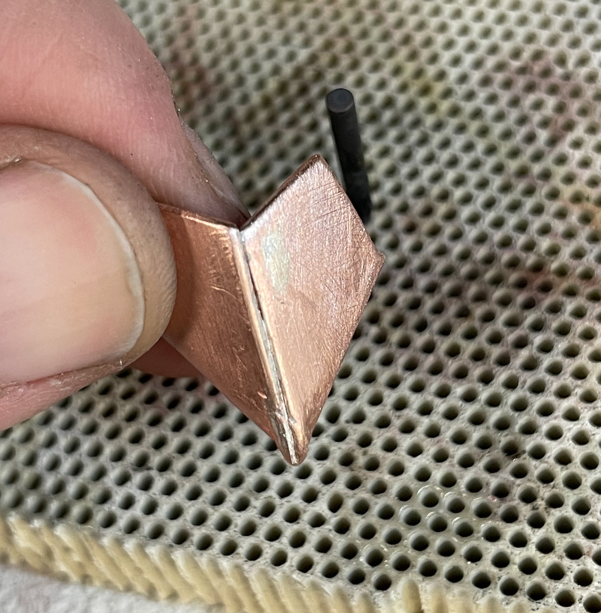 gap in solder