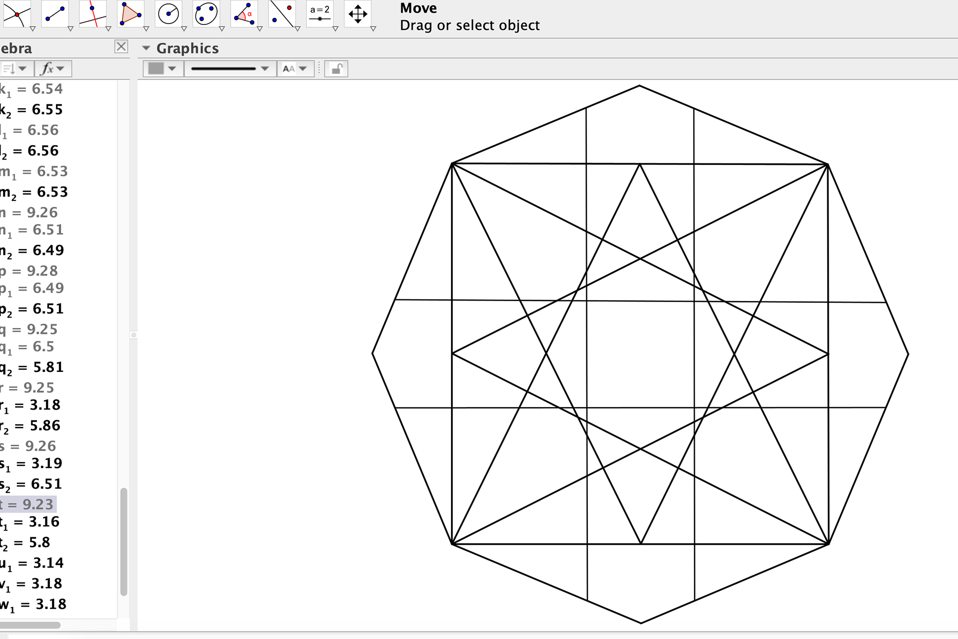 Pattern on its own