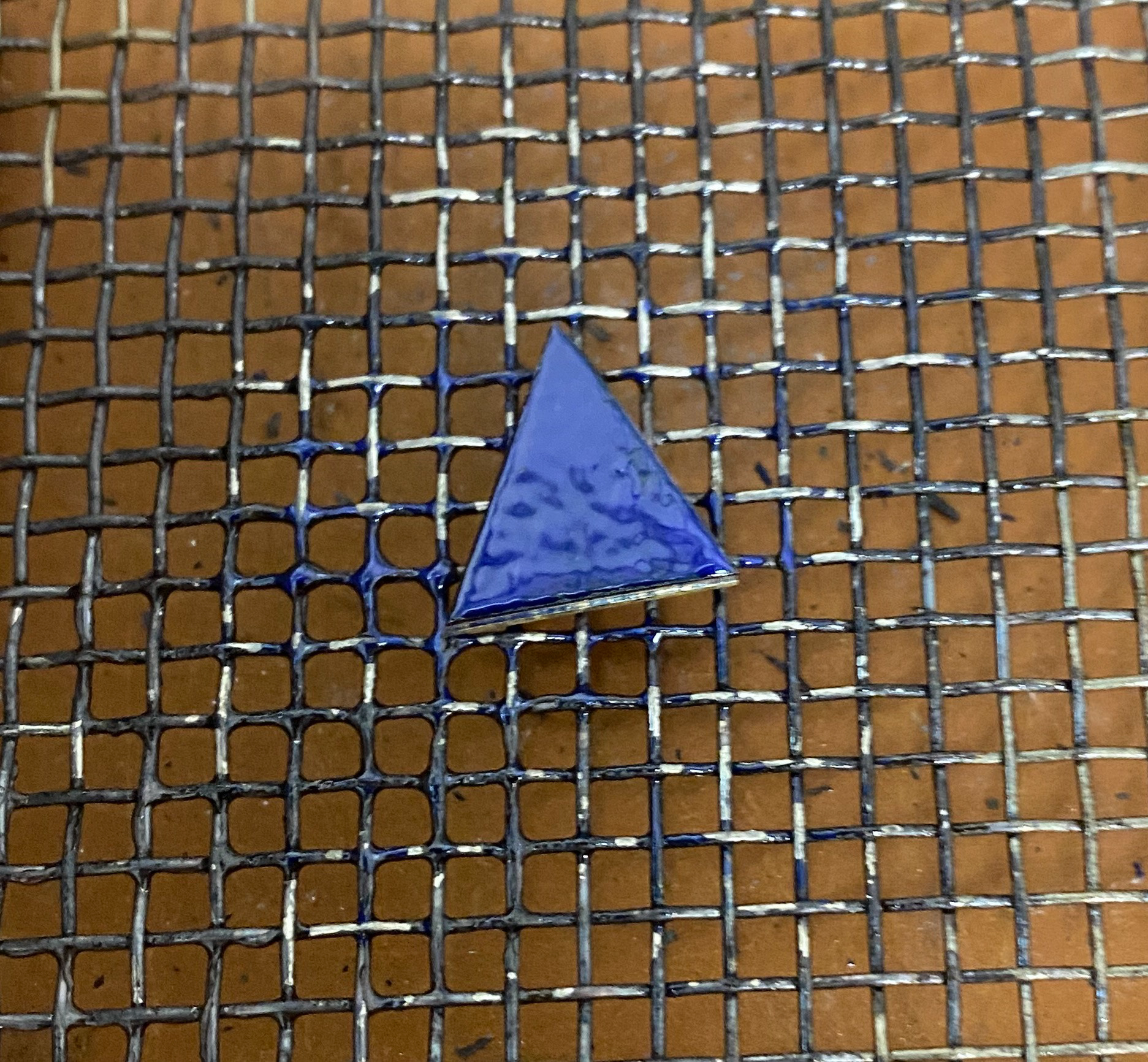enamelled pieces