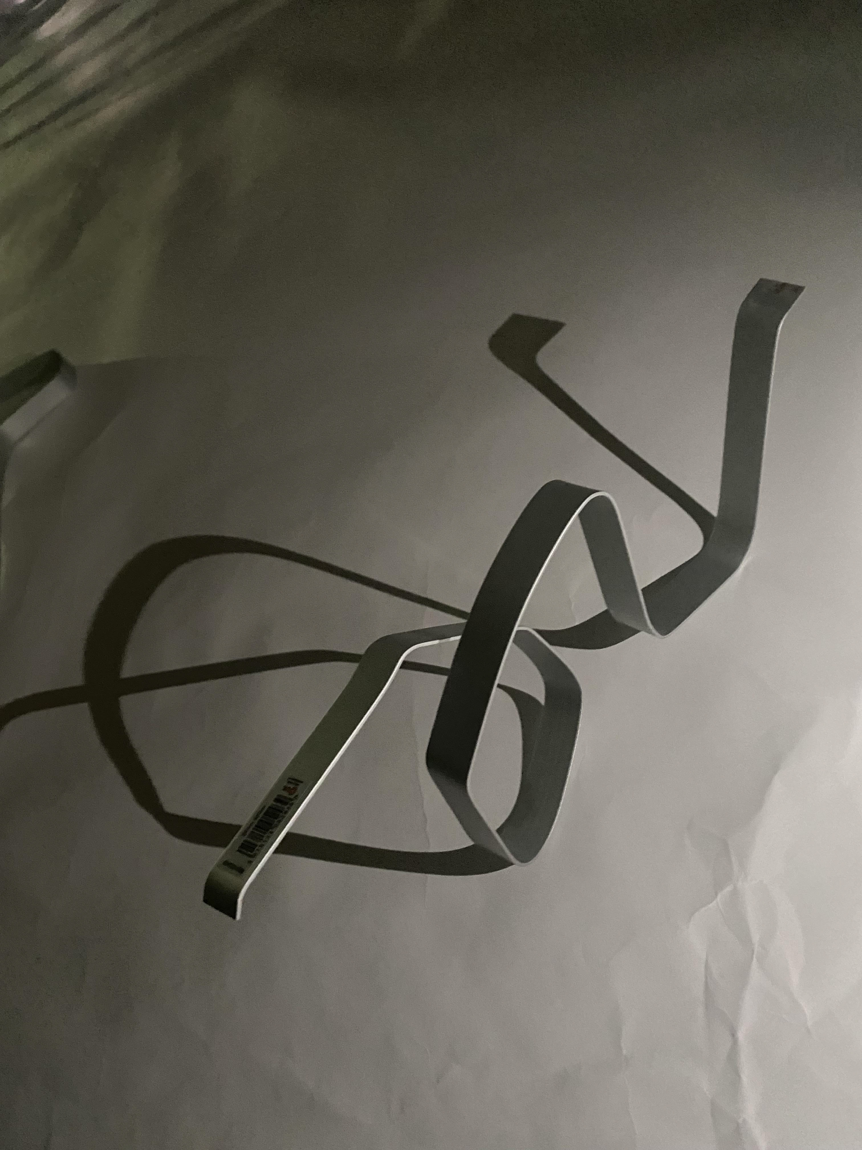 Using the light from torches on our phones to create smaller shadows