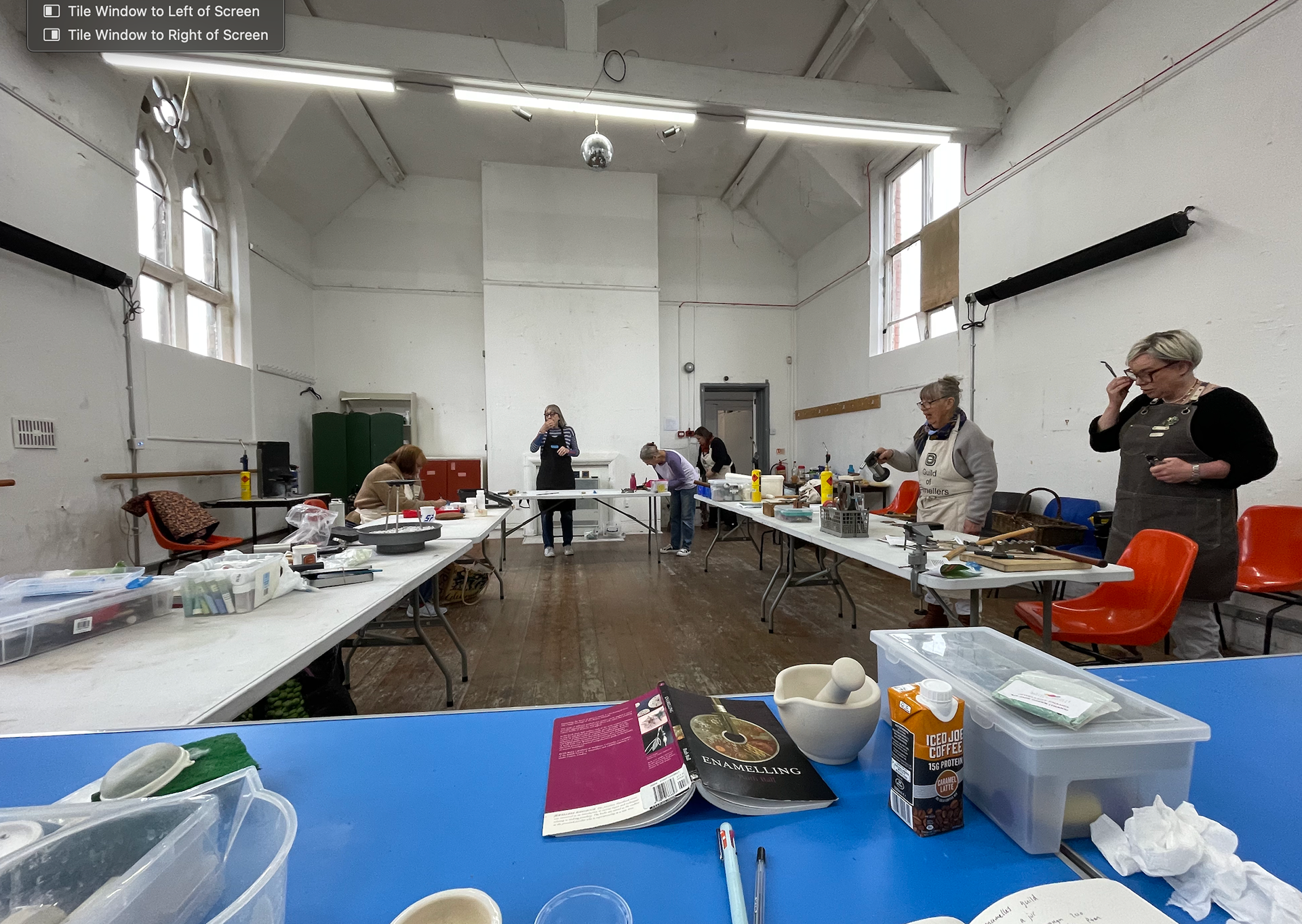 The work space where the guild meet