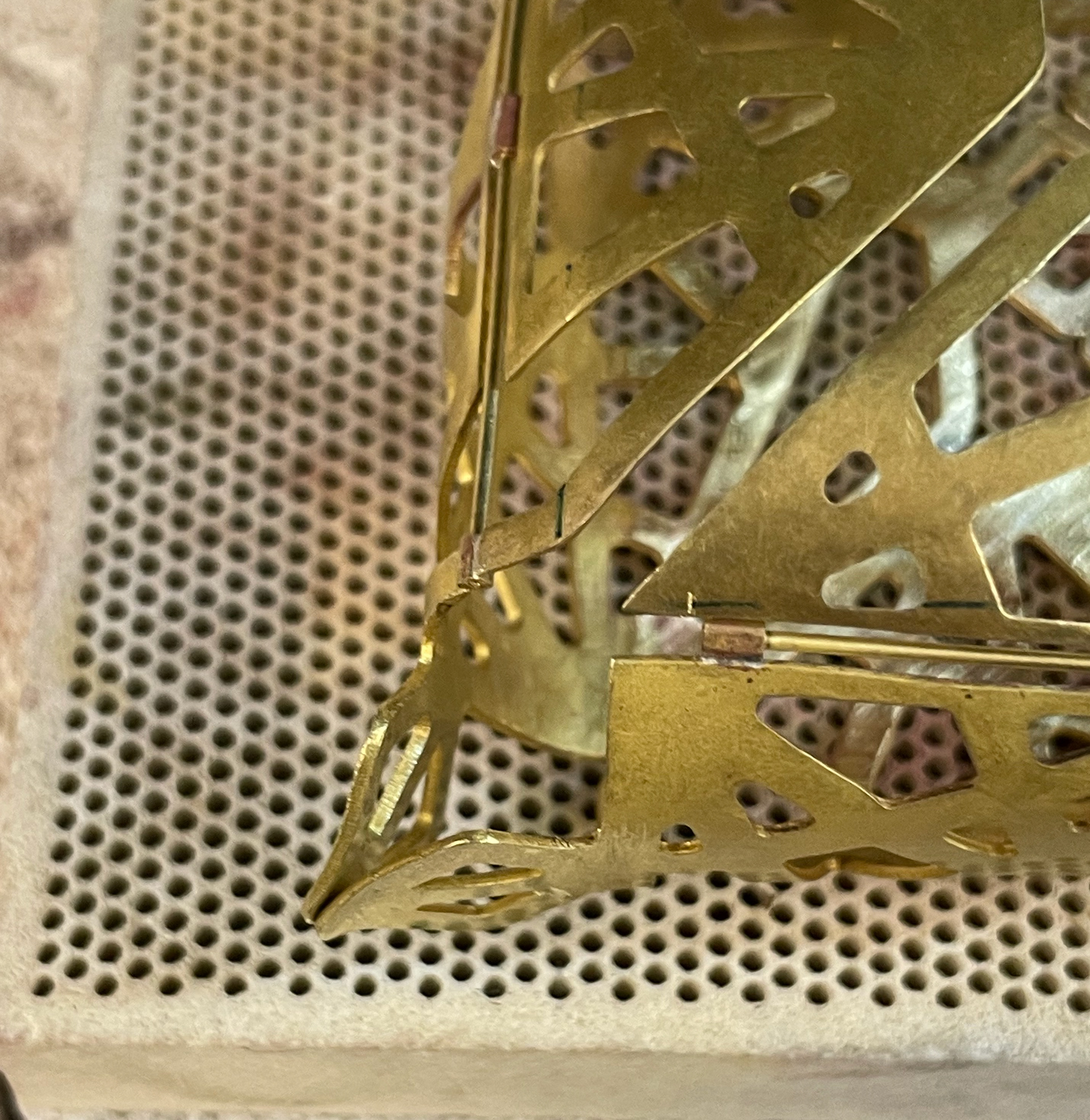 Soldering the corner tabs