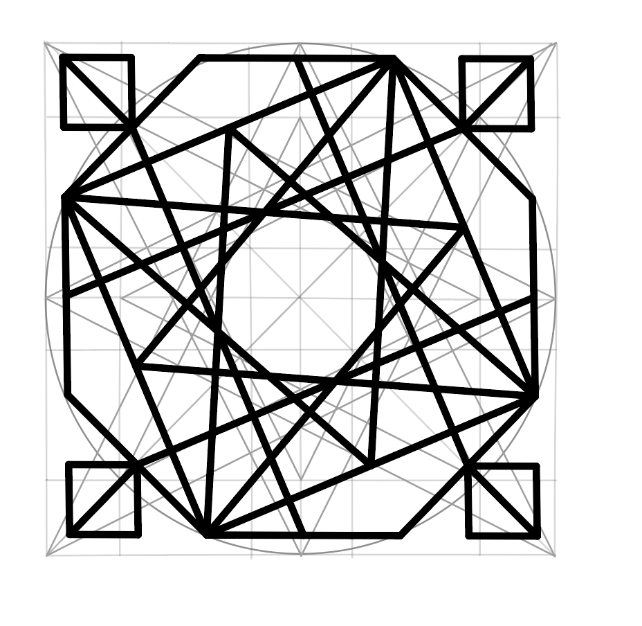 The pattern after first altered it