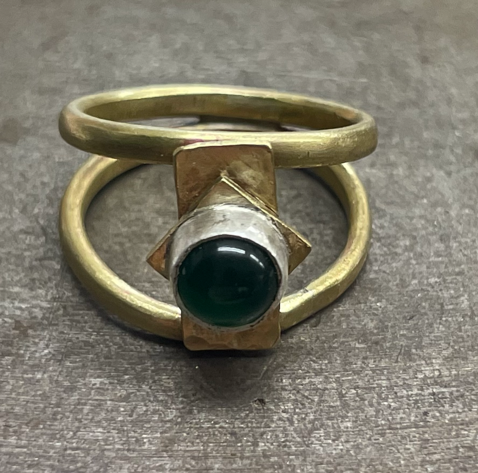 Geometric ring I made over summer