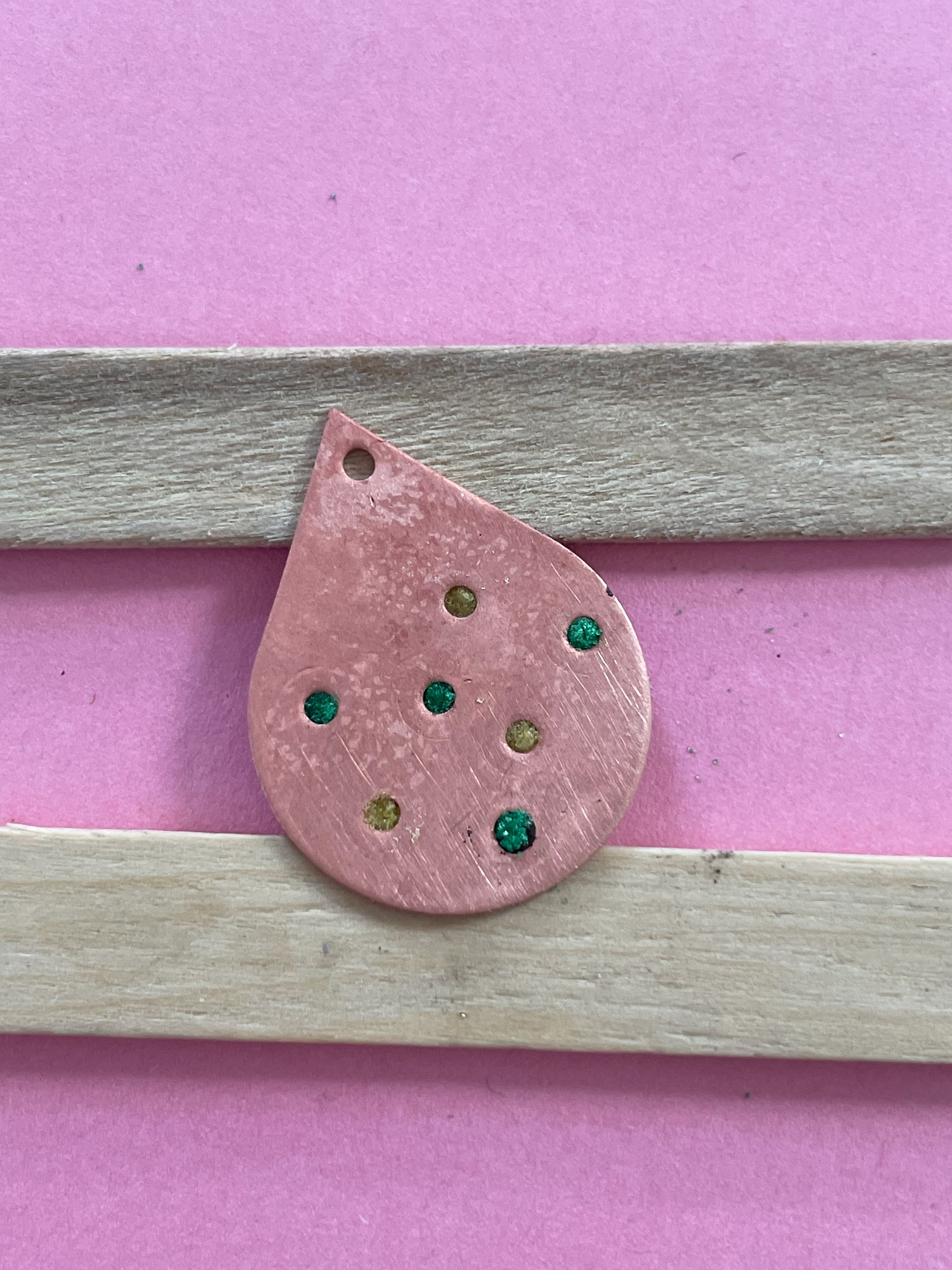 First sample pieces