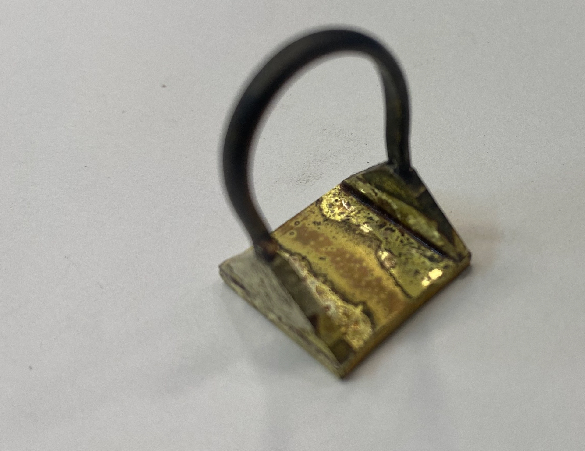 Both pieces soldered together