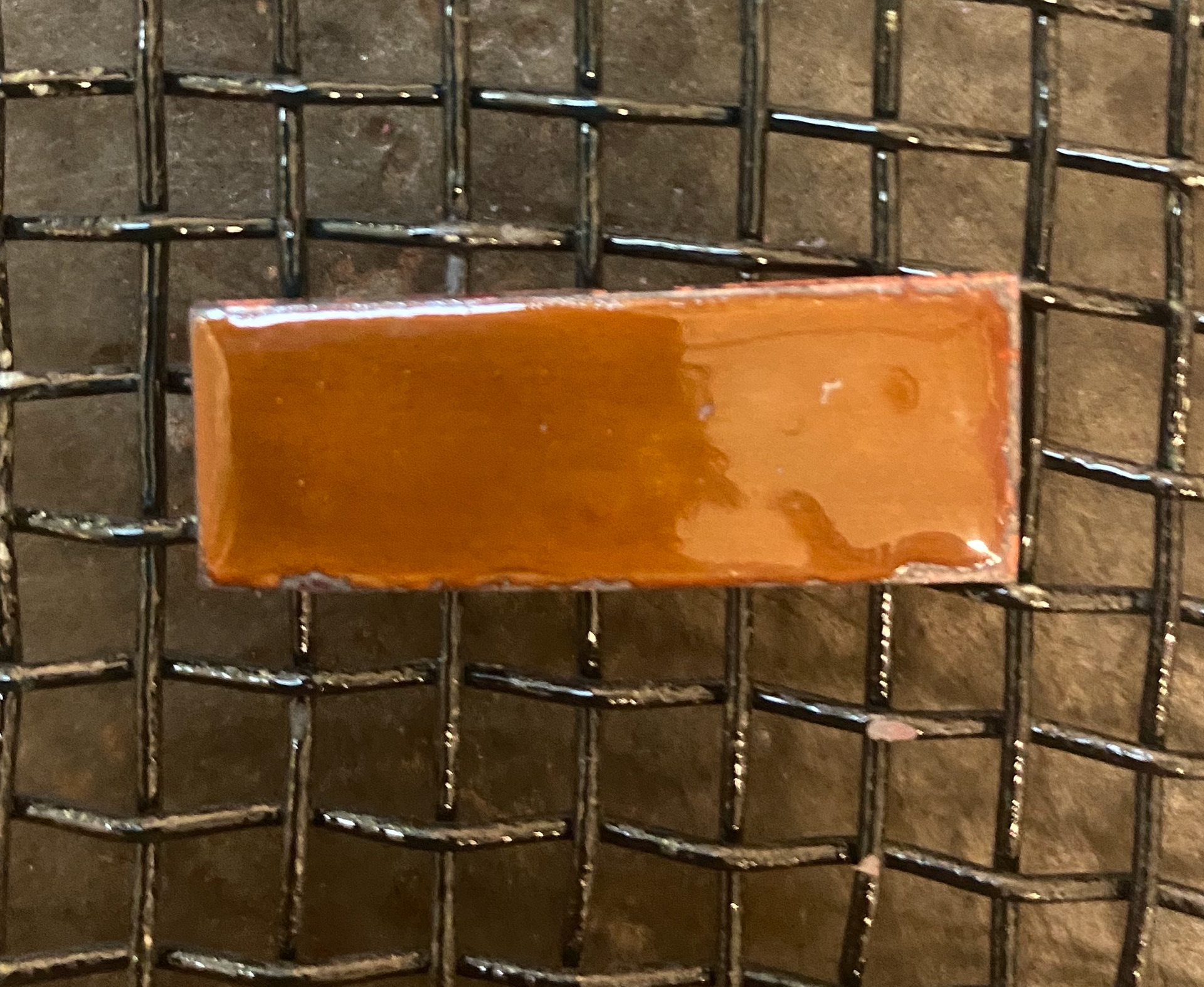 Once it had been in the kiln