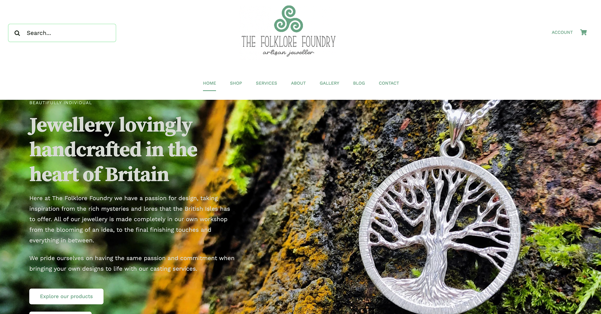 Folklore Foundary home page