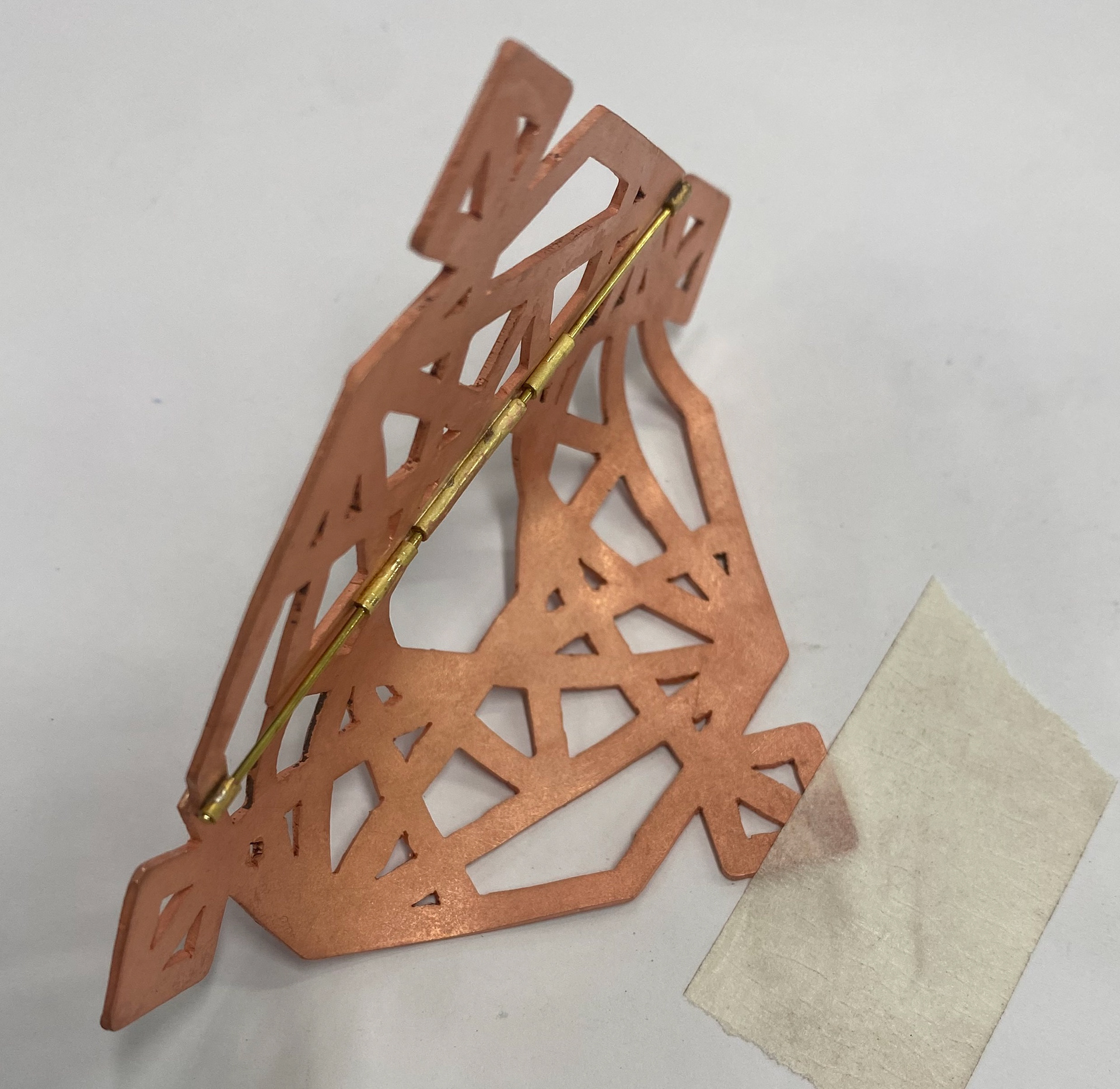 Form once bent at various angels