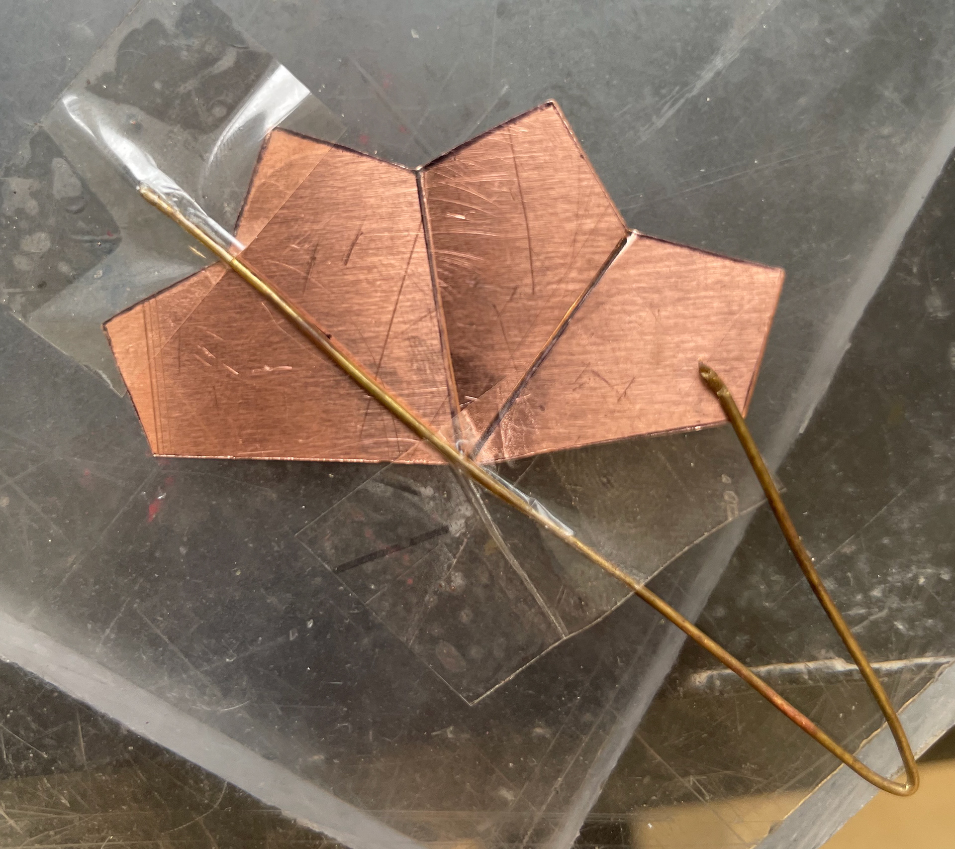 using wire a fly press